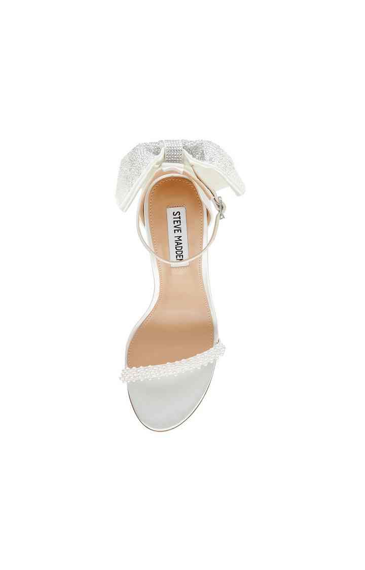 Bellarosa White Heel Sandals