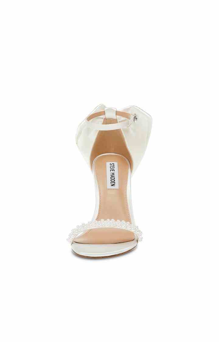 Bellarosa White Heel Sandals