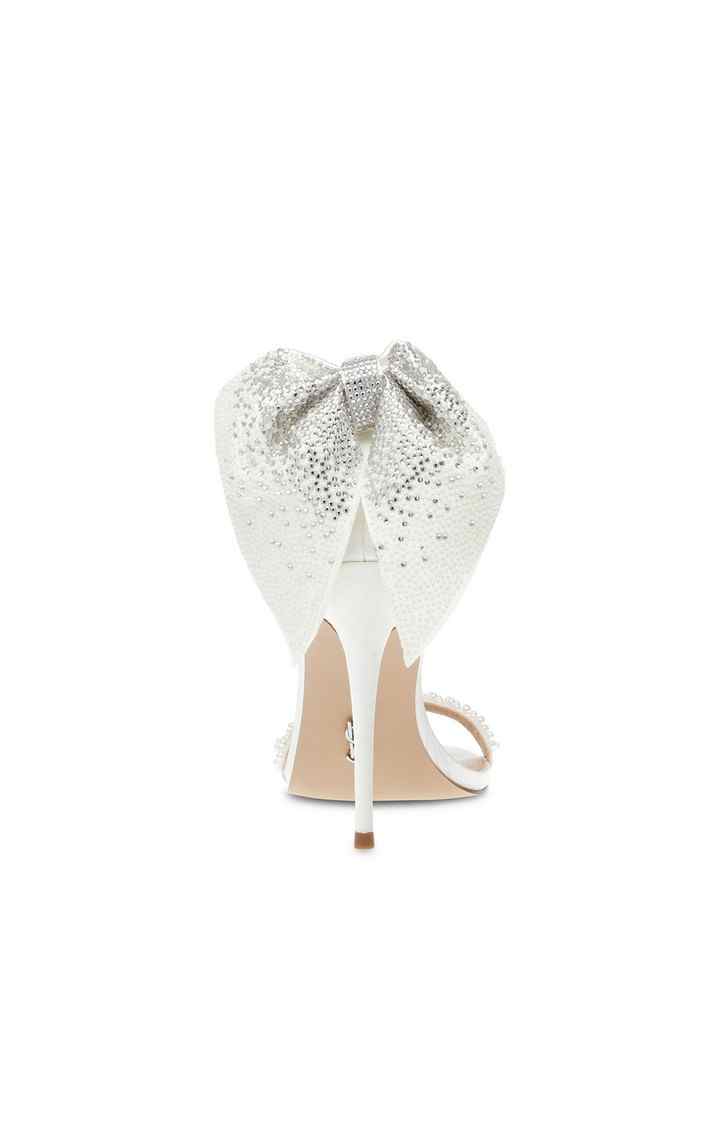 Bellarosa White Heel Sandals
