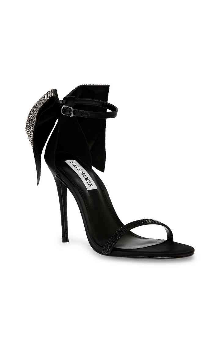 Bellarosa Black Heel Sandals