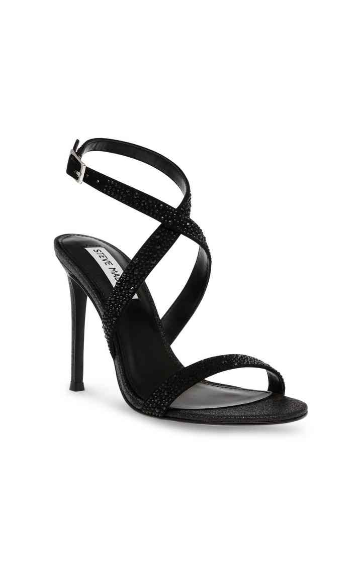 Showdown Black Heel Sandals