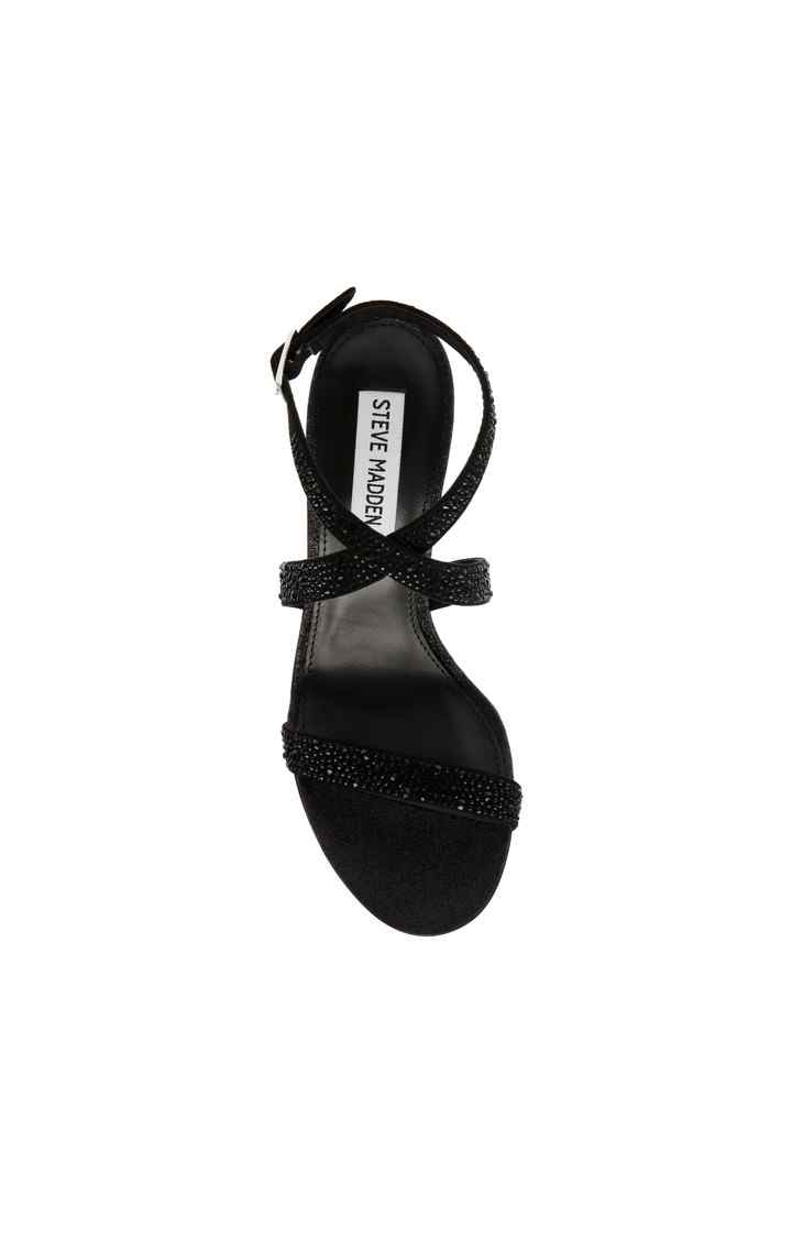 Showdown Black Heel Sandals