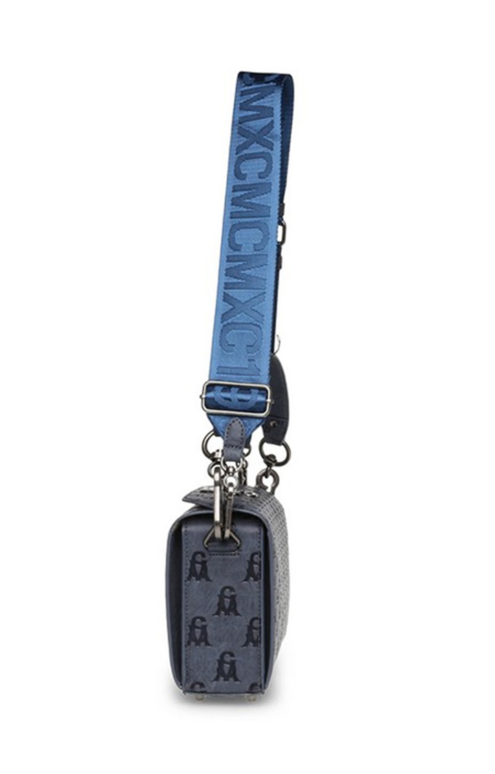 Bkrome-X Navy Handbags