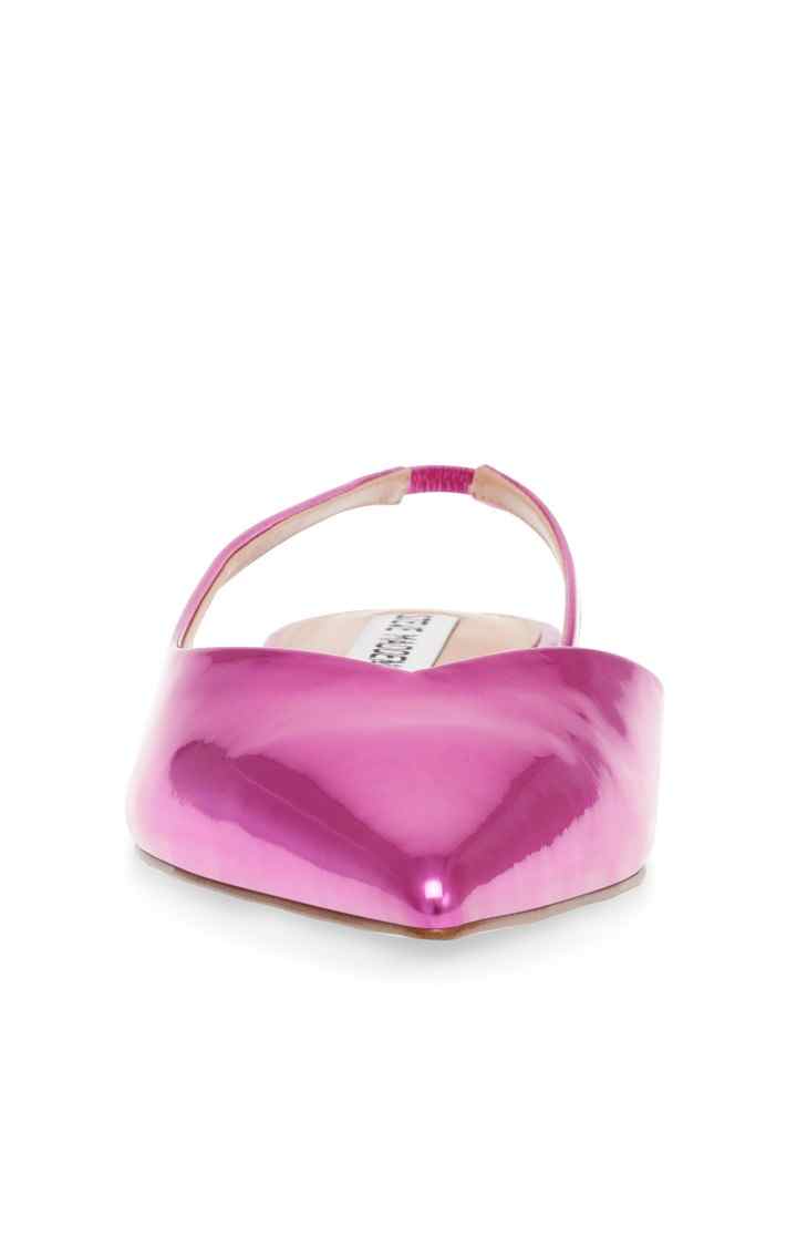 Contrail Pink Closed Flats & Ballerinas