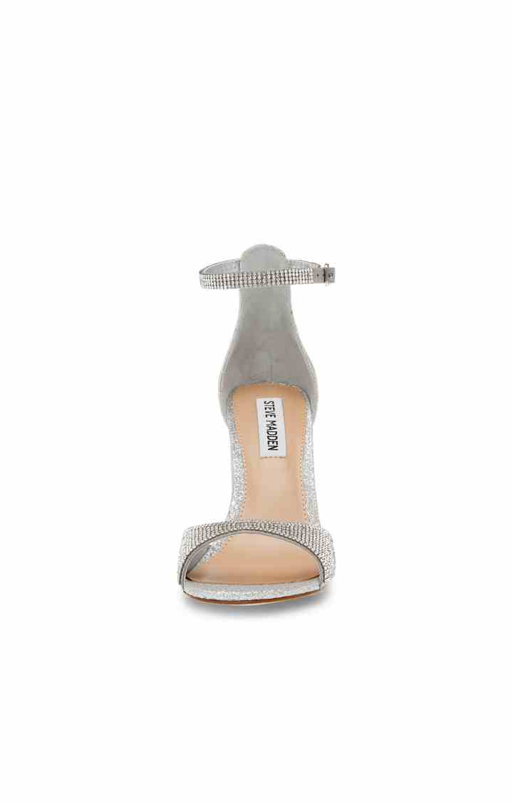Capsule-R Silver Heel Sandals