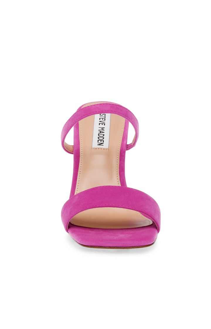 Lotus Magenta Heel Sandals