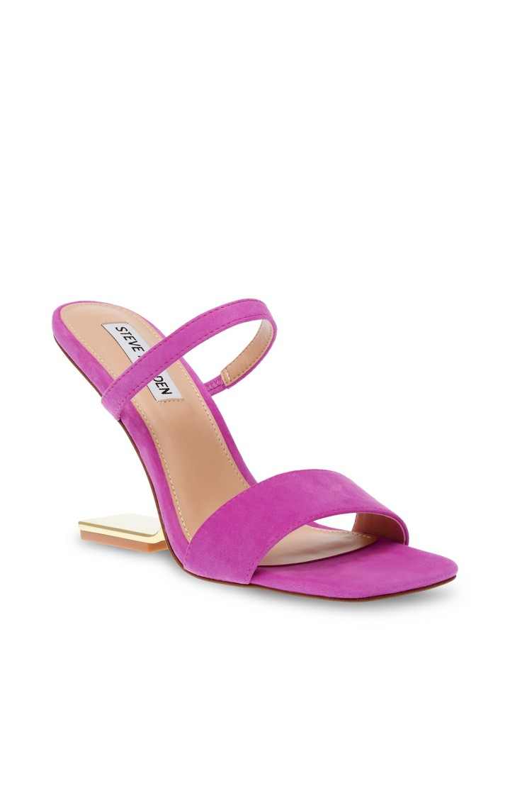 Lotus Magenta Heel Sandals