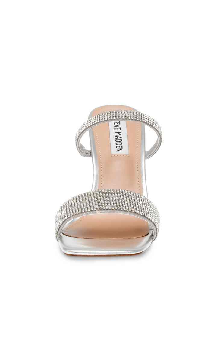 Lotus-R Silver Heel Sandals