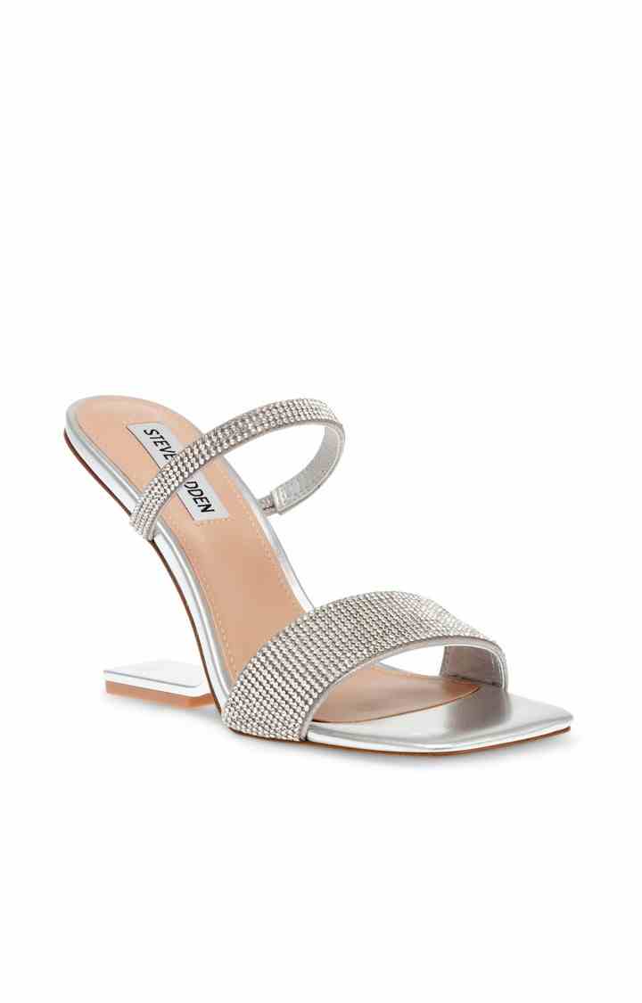 Lotus-R Silver Heel Sandals