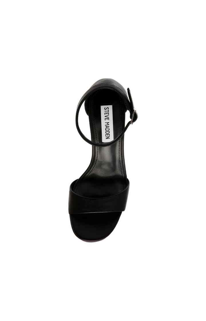 Arianna Black Heel Sandals