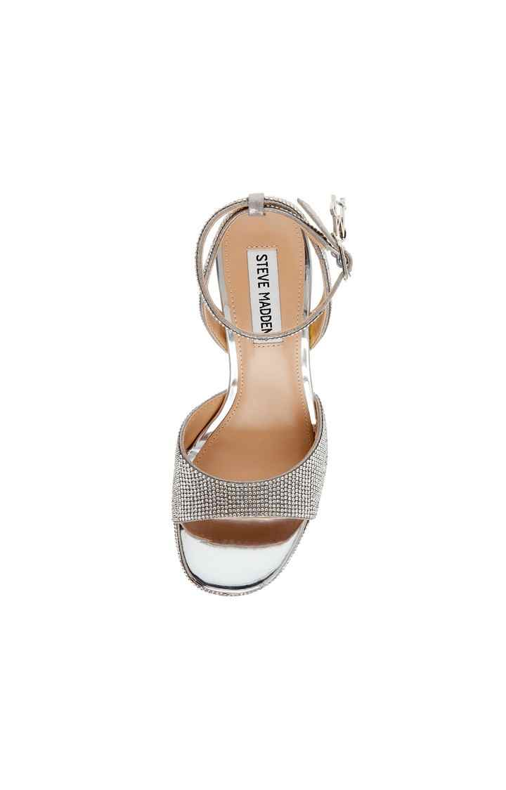 Transpire-R Silver Heel Sandals