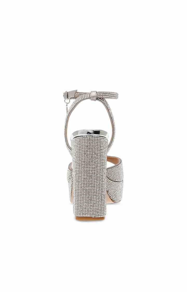 Transpire-R Silver Heel Sandals