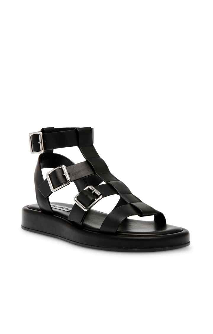 Aviator Black Flats