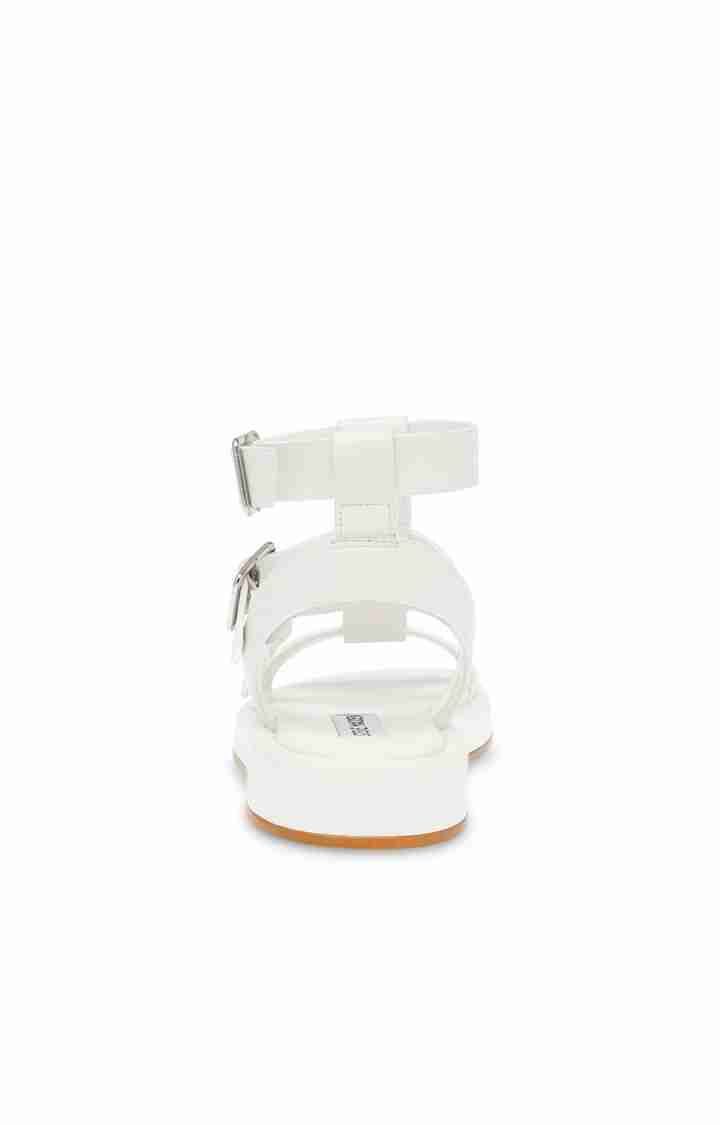 Aviator White Flats