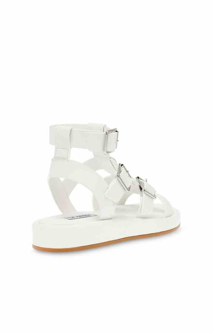 Aviator White Flats