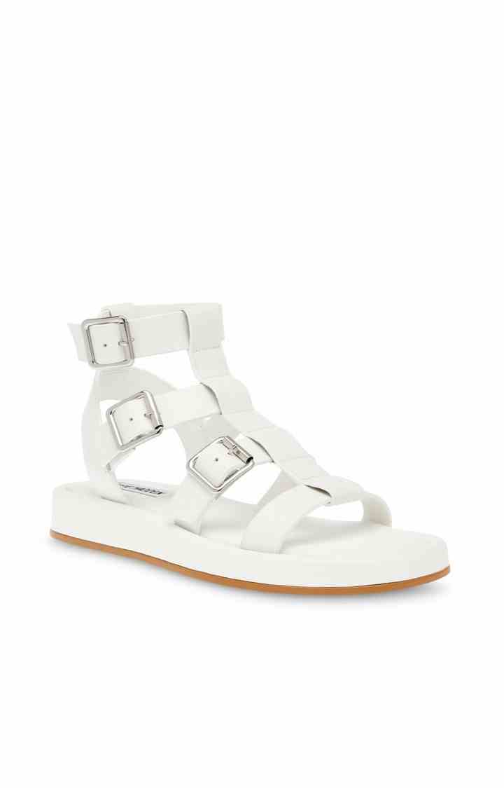 Aviator White Flats