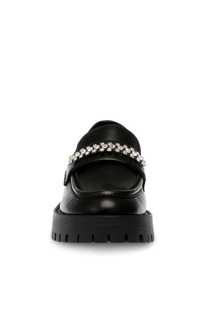 Ludlow Black Closed Flats & Ballerinas