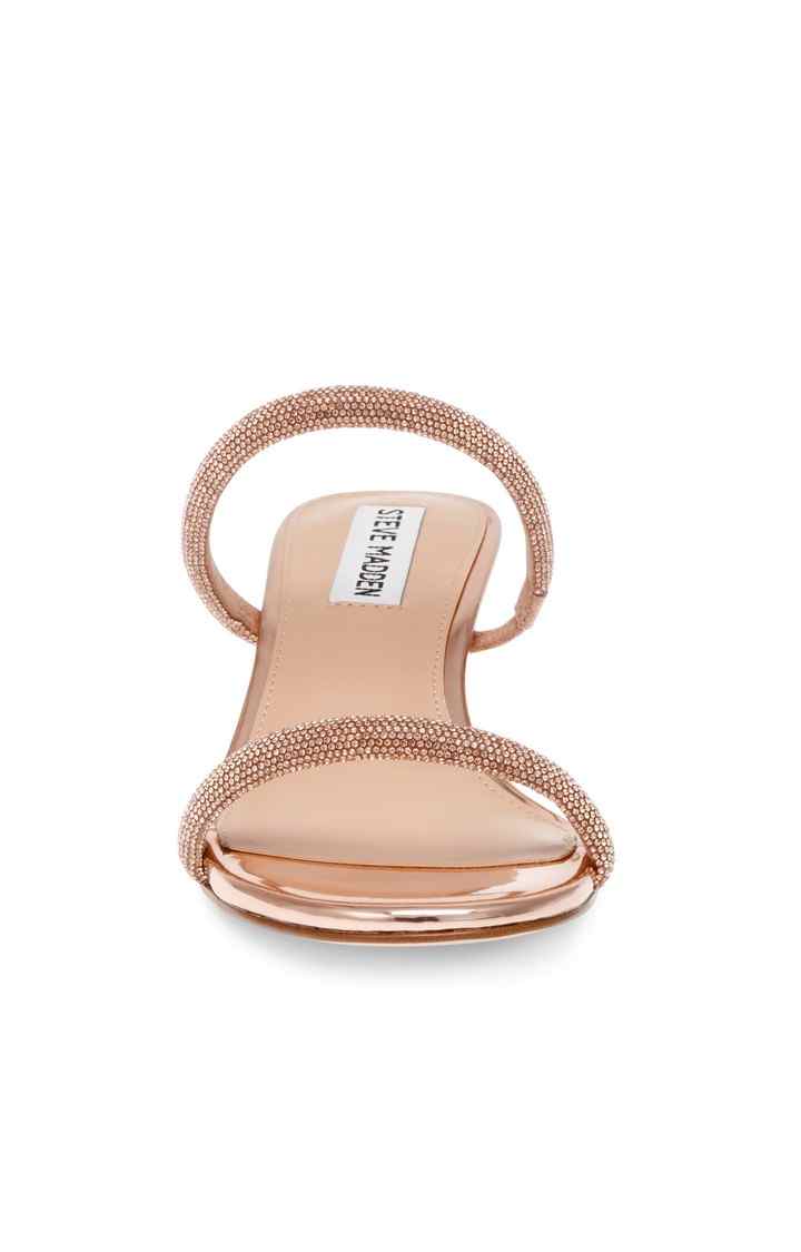 Kismet Rose Gold Heel Sandals