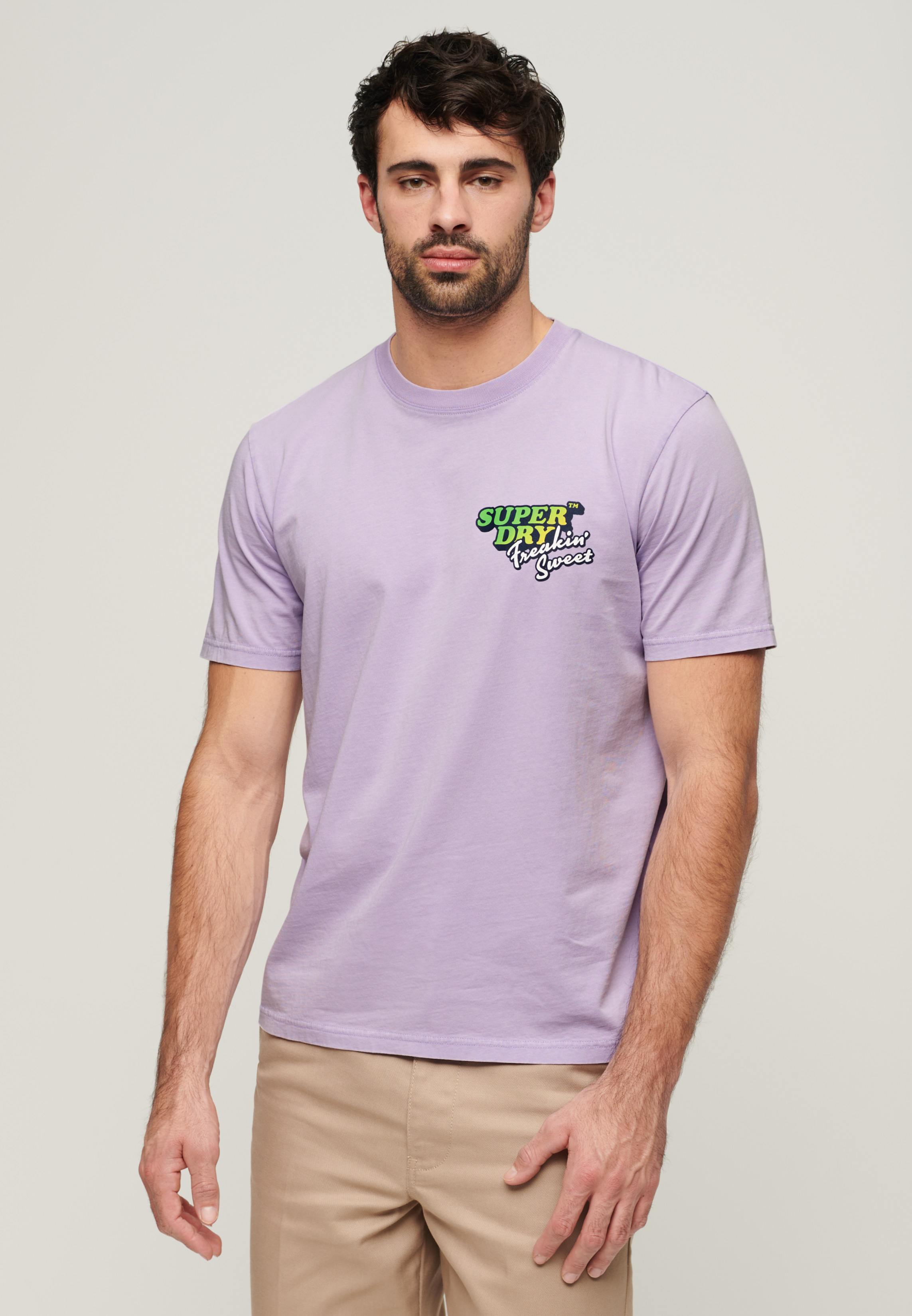 NEON TRAVEL CHEST LOOSE TEE UB