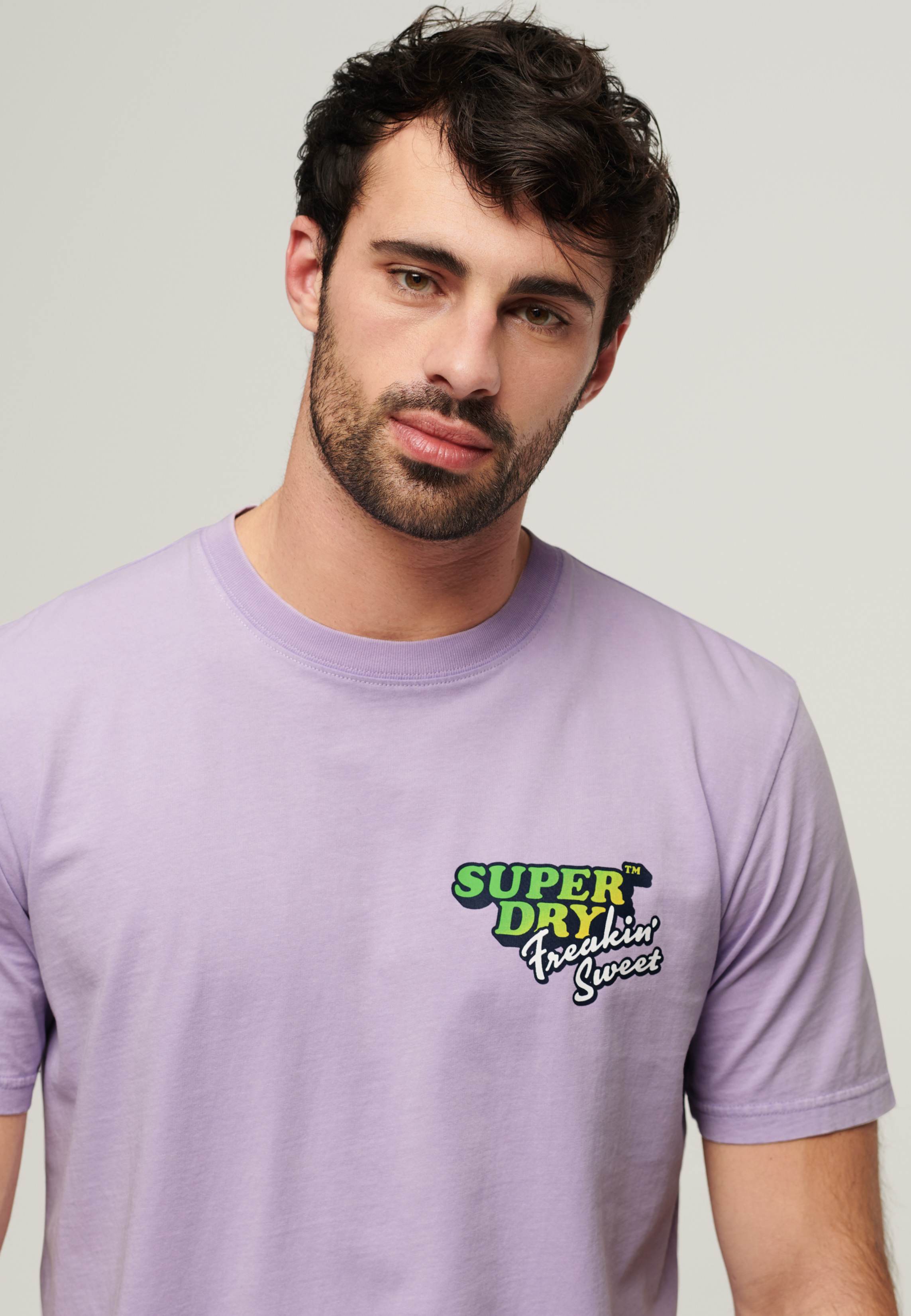 NEON TRAVEL CHEST LOOSE TEE UB