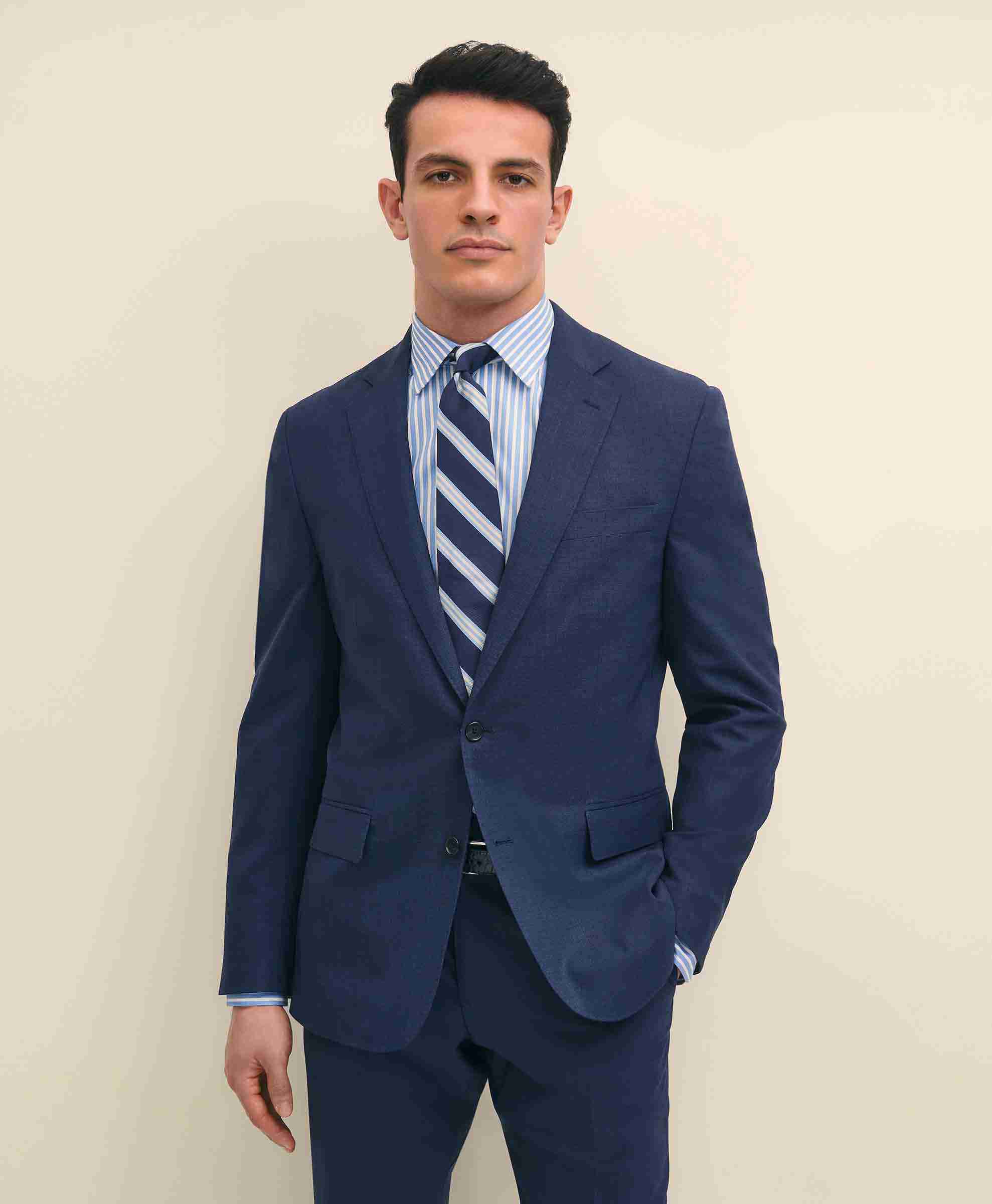 Brooks Brothers Explorer Collection Classic Fit Wool Suit Jacket