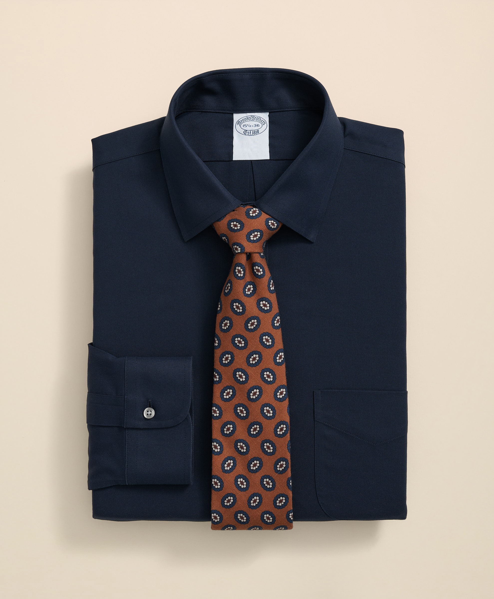 Brooks Brothers | ds perfni ani regular solid