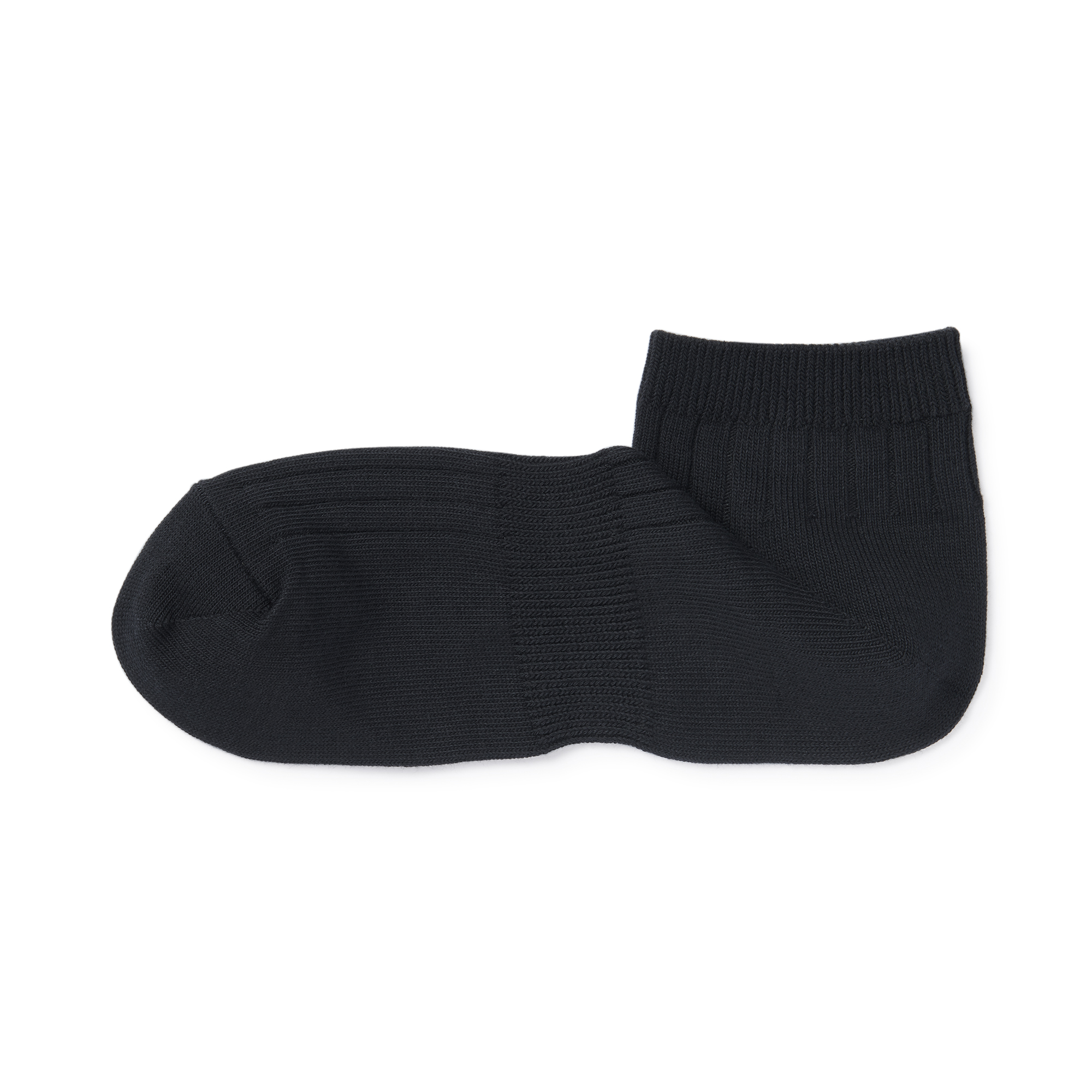 Men's right Angle rib Short Socks