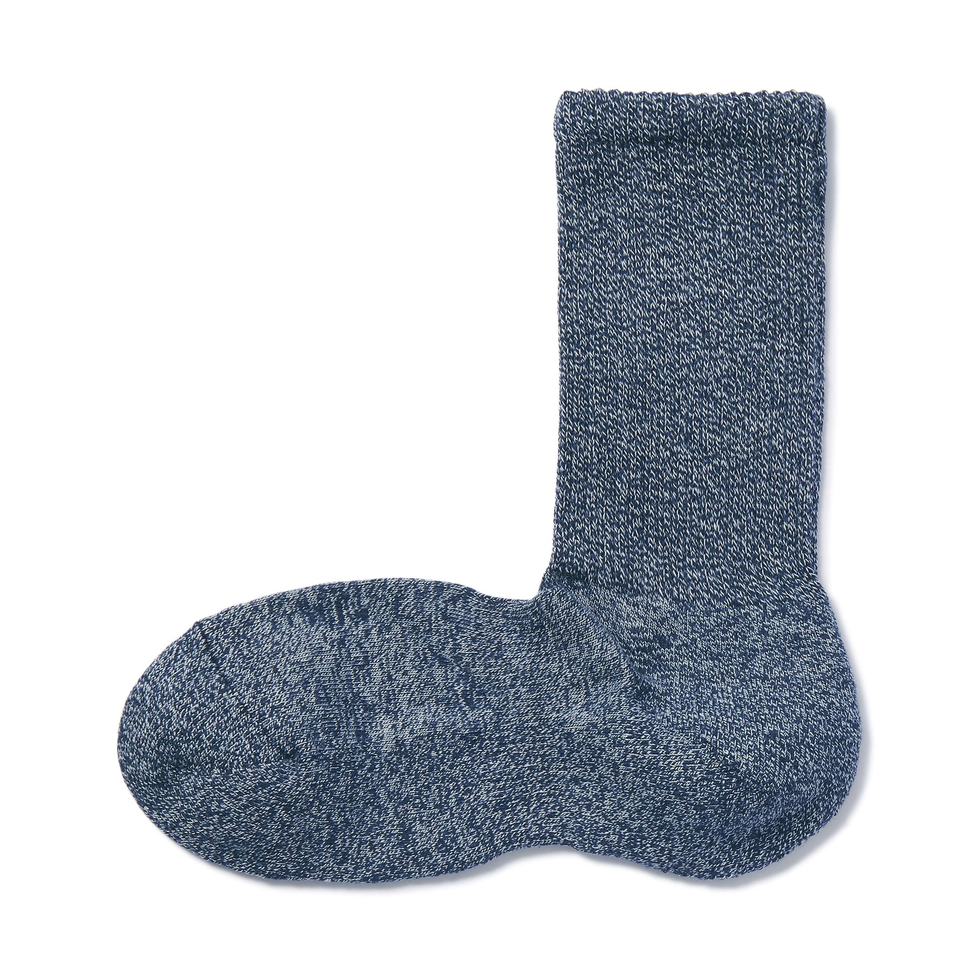 Men's right Angle Pile socks(Plain)