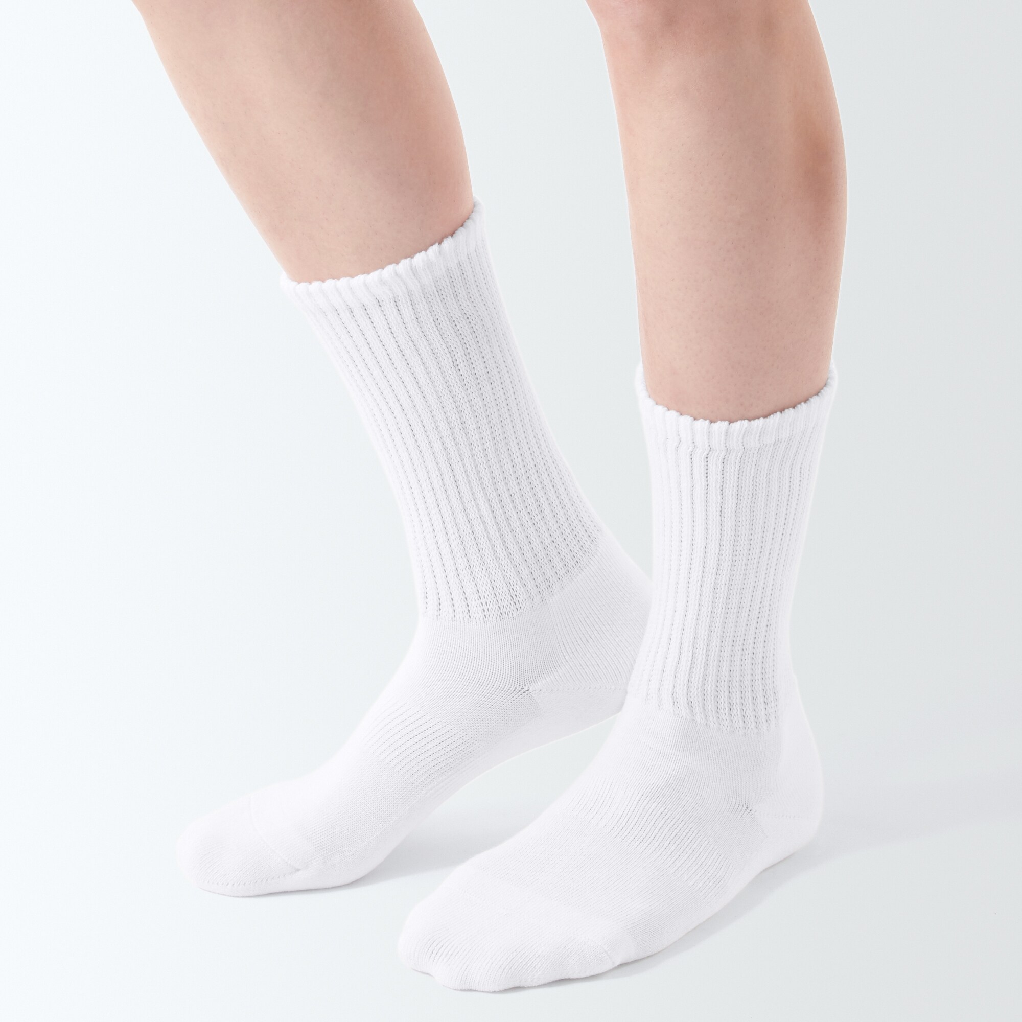 Men's right Angle Pile socks(Plain)