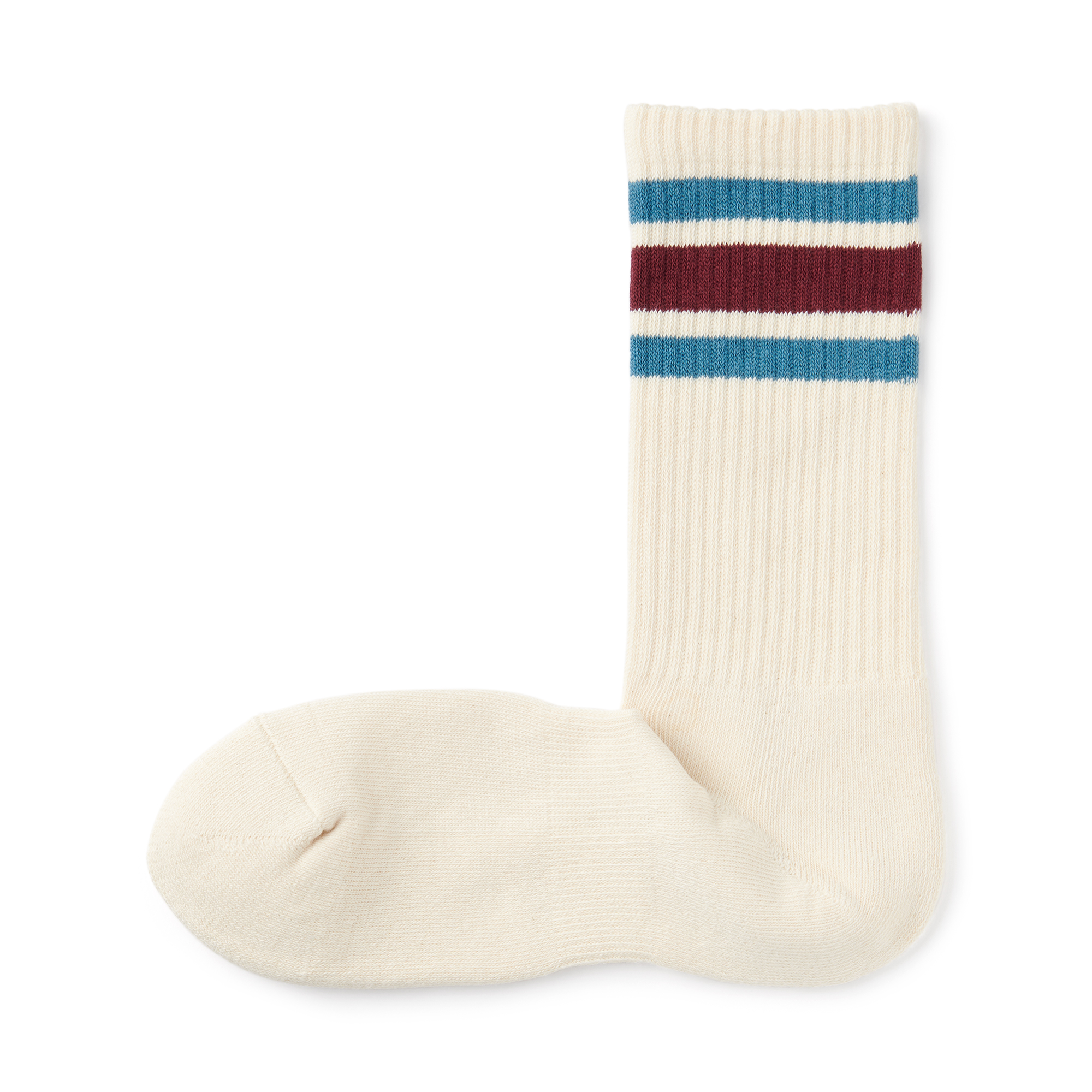 Men's right Angle Pile socks(Line)