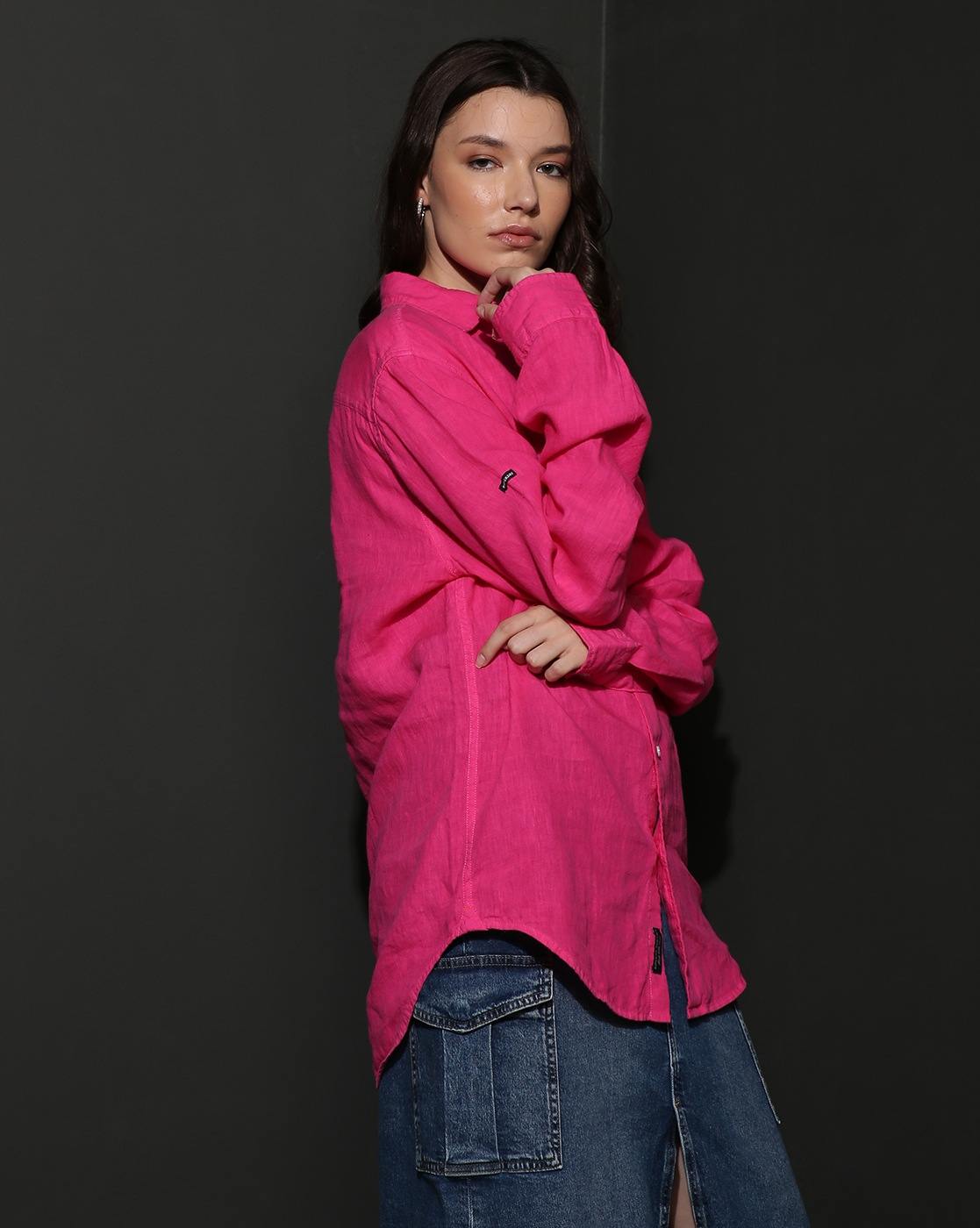 STUDIOS CASUAL LINEN L/S SHIRT