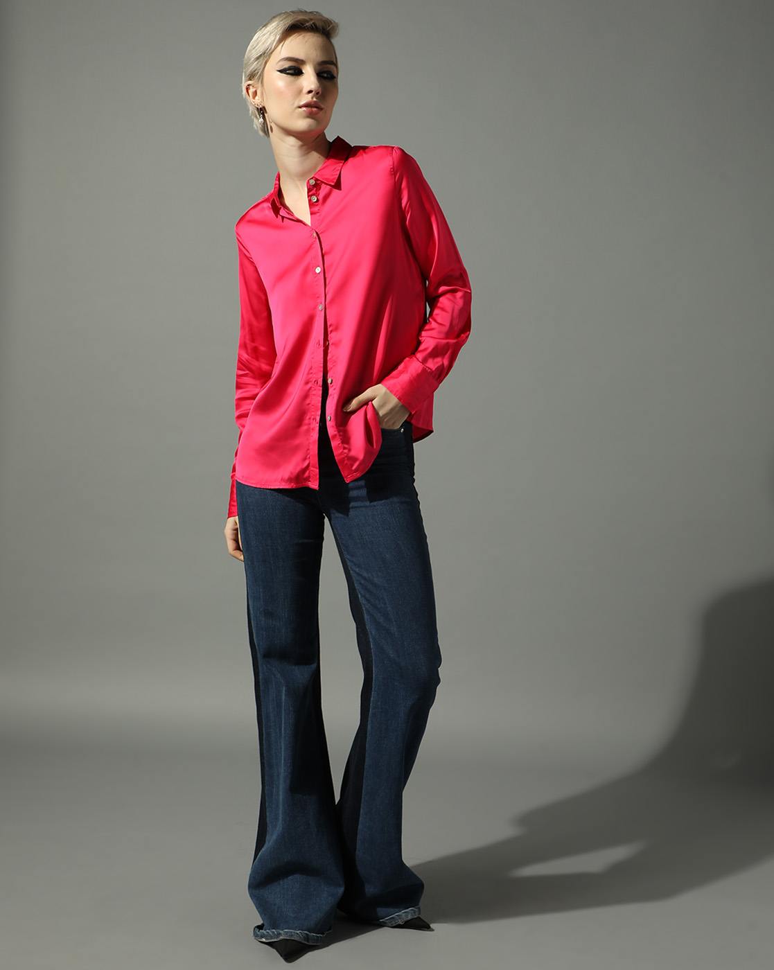 STUDIOS SATIN L/S SHIRT