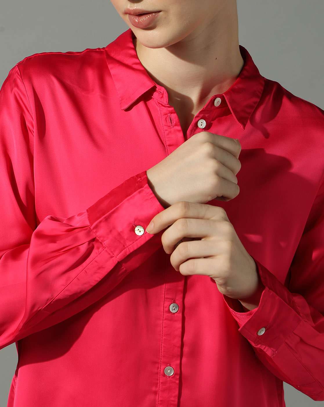 STUDIOS SATIN L/S SHIRT