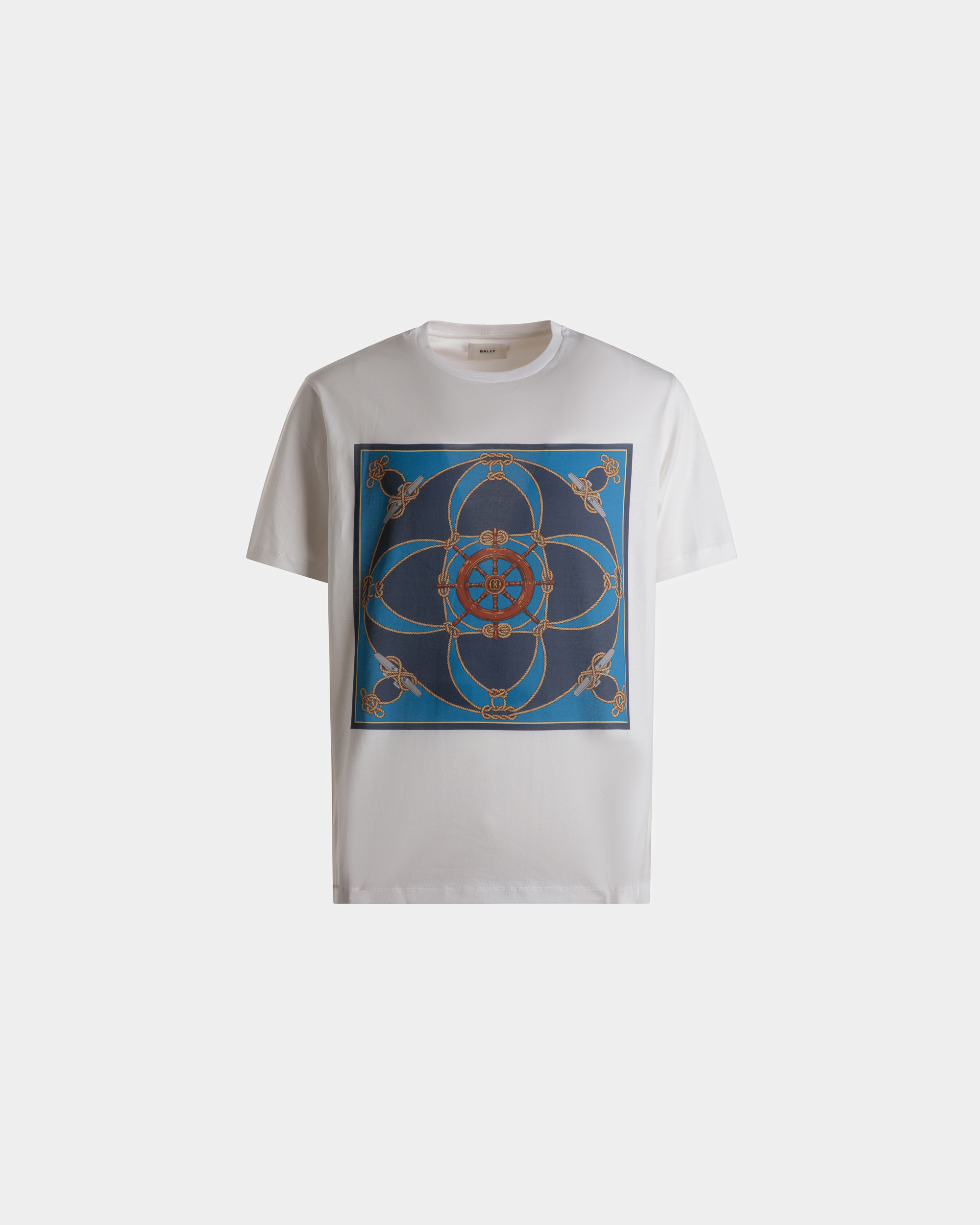 T-Shirt in White Cotton