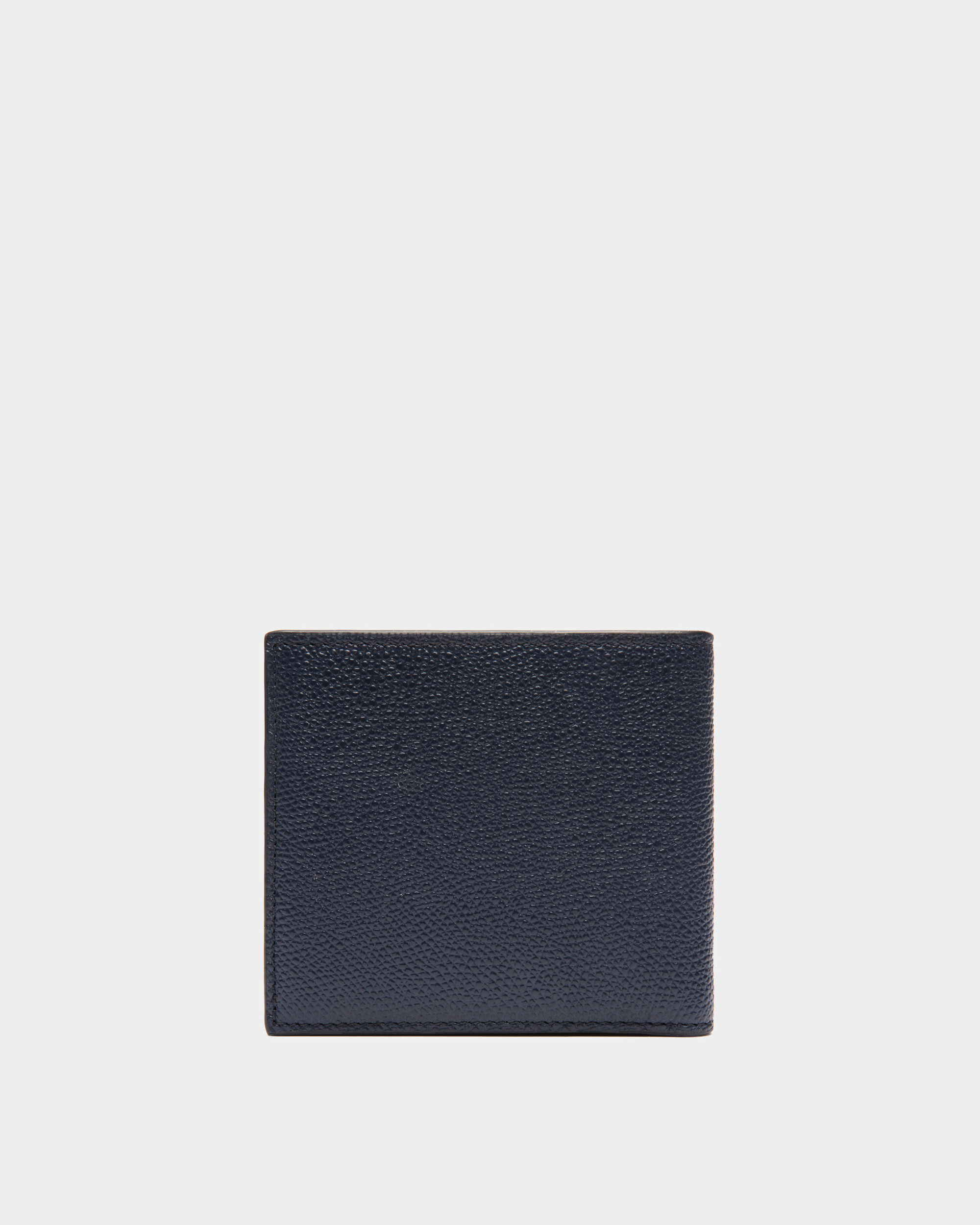 Flag Bifold Wallet in Blue Leather