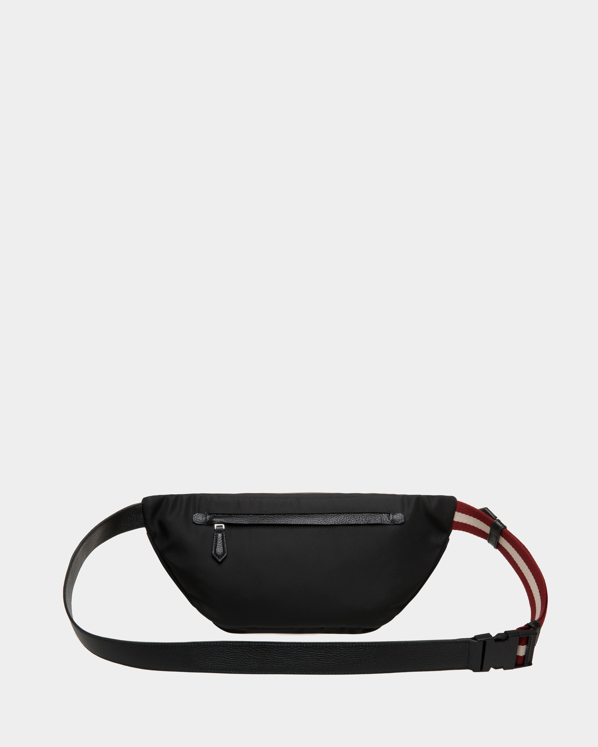 Code Belt Bag in Black Nylon