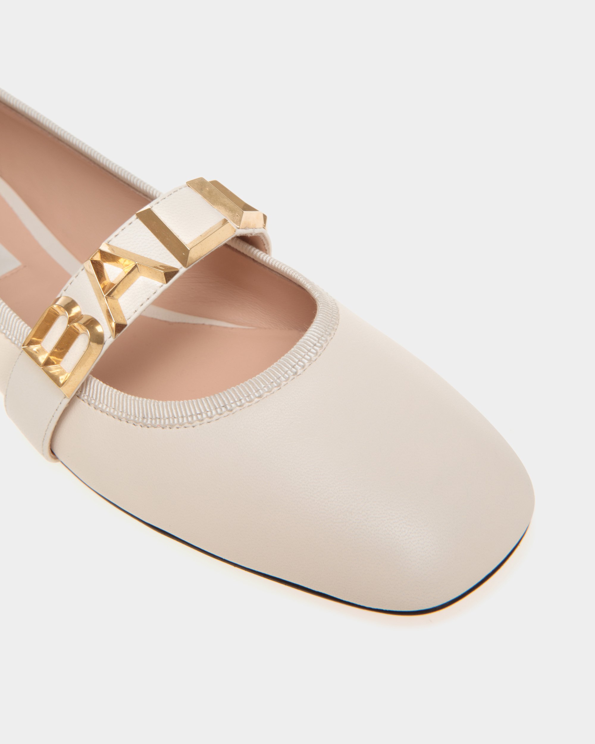 Balby Leather Ballerinas