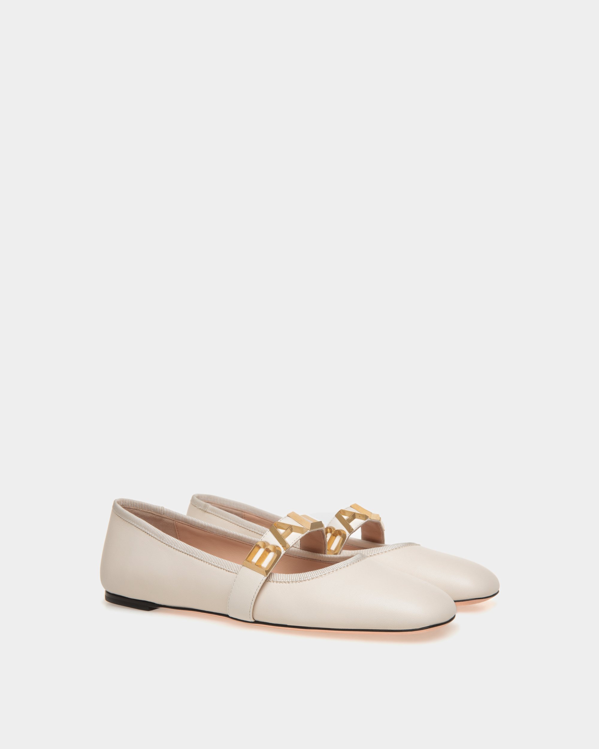 Balby Leather Ballerinas