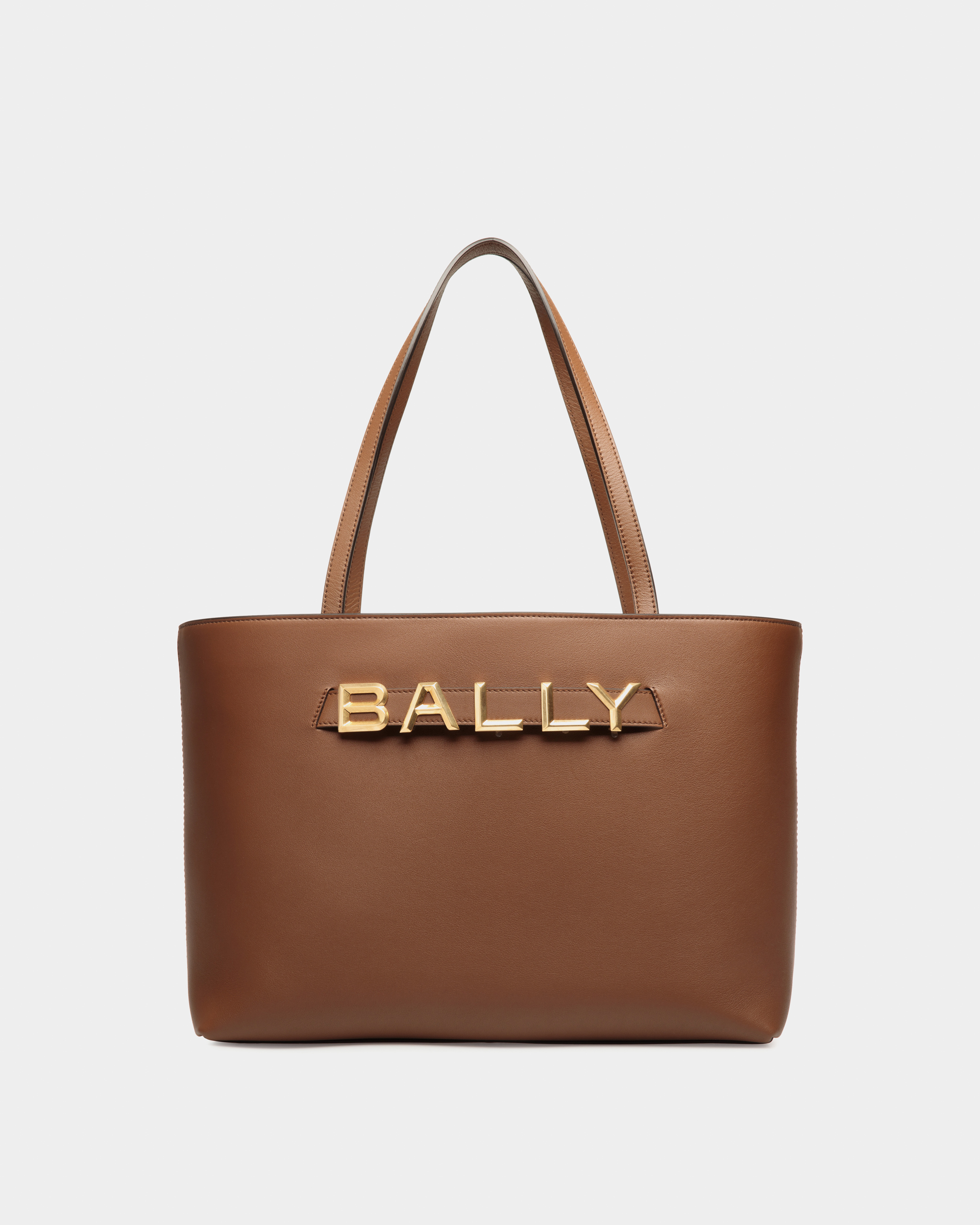 Spell Tote Bag in Brown Leather