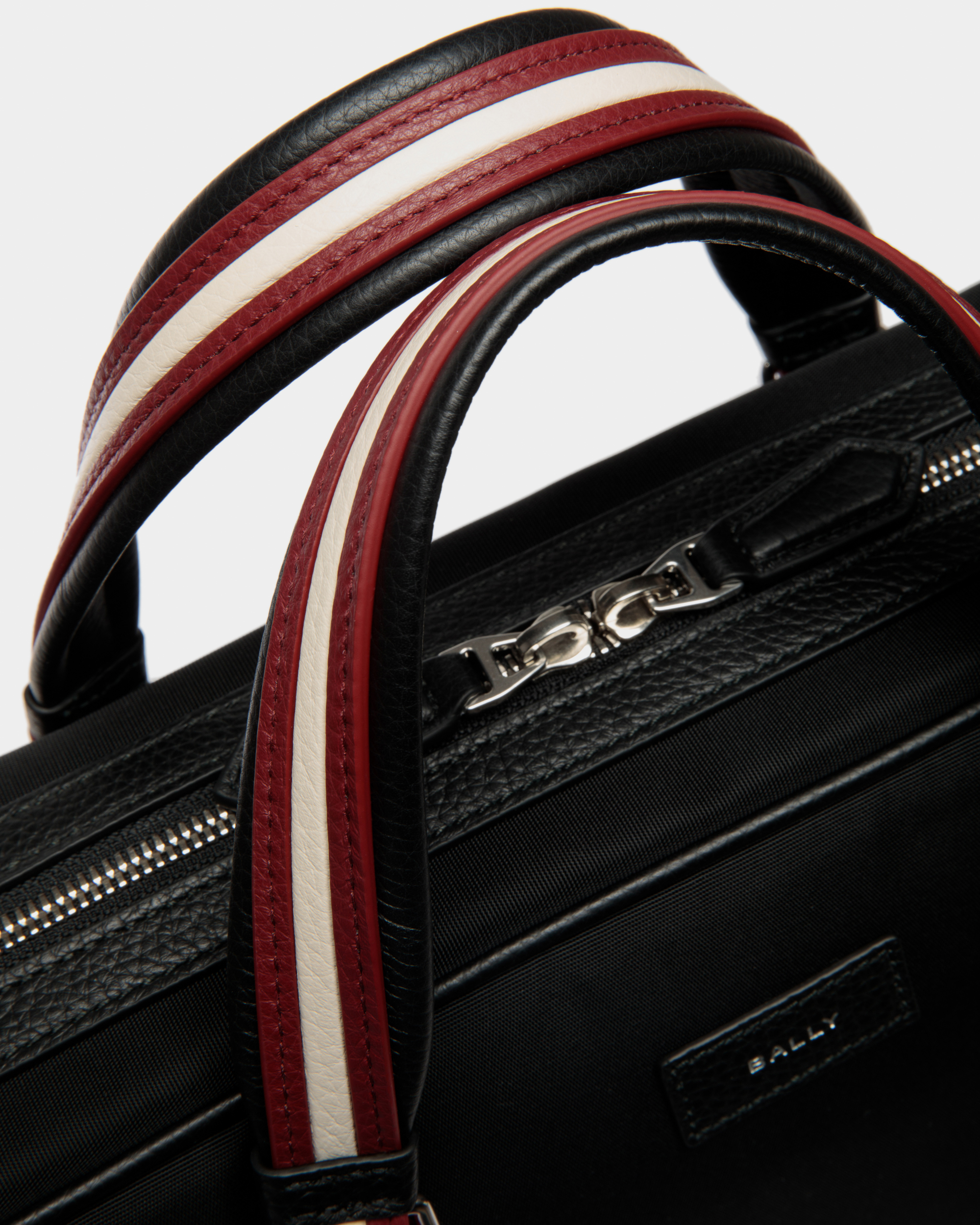 Code Briefcase In Black Nylon