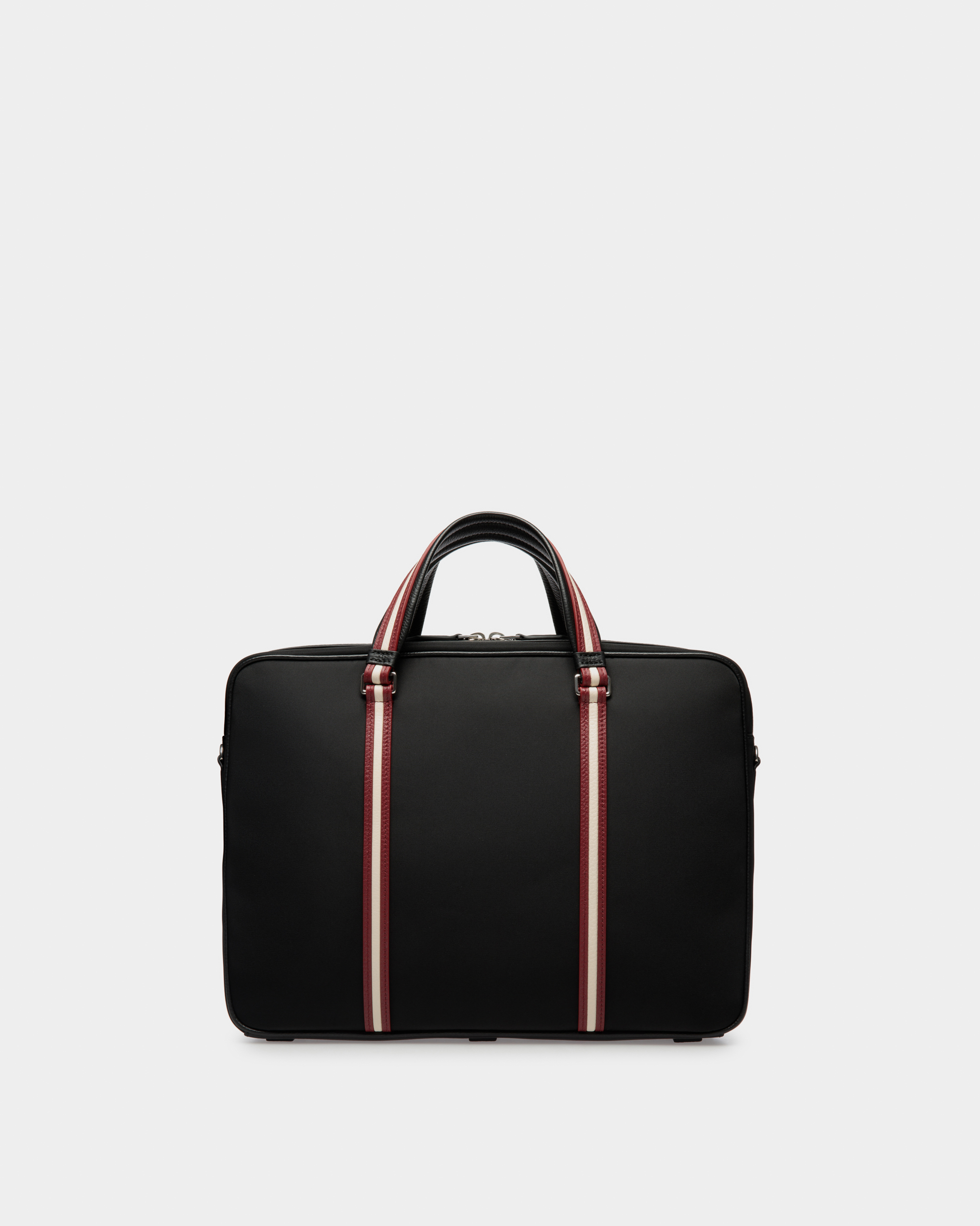 Code Briefcase In Black Nylon