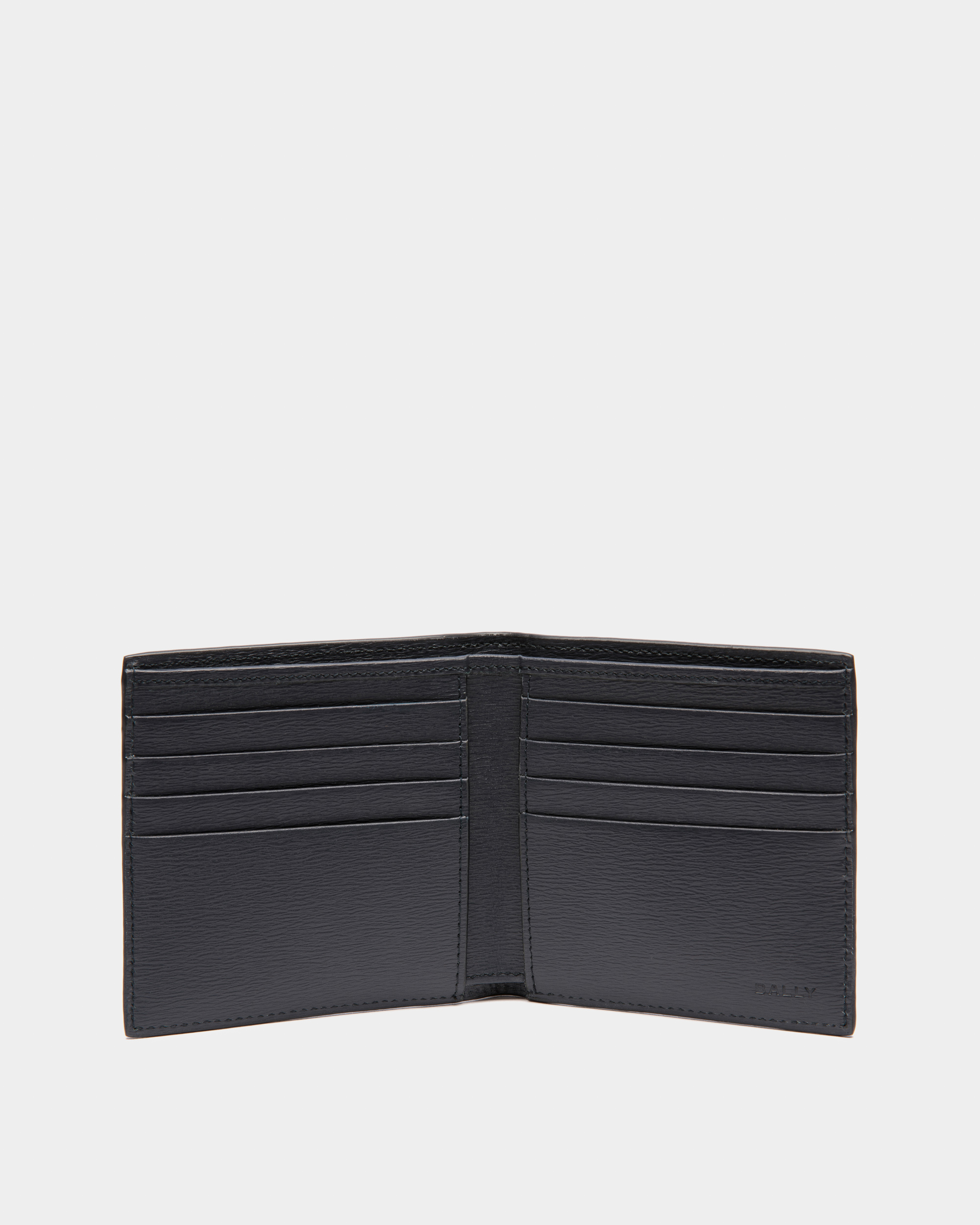 Crossing Bifold Wallet in Blue Leather