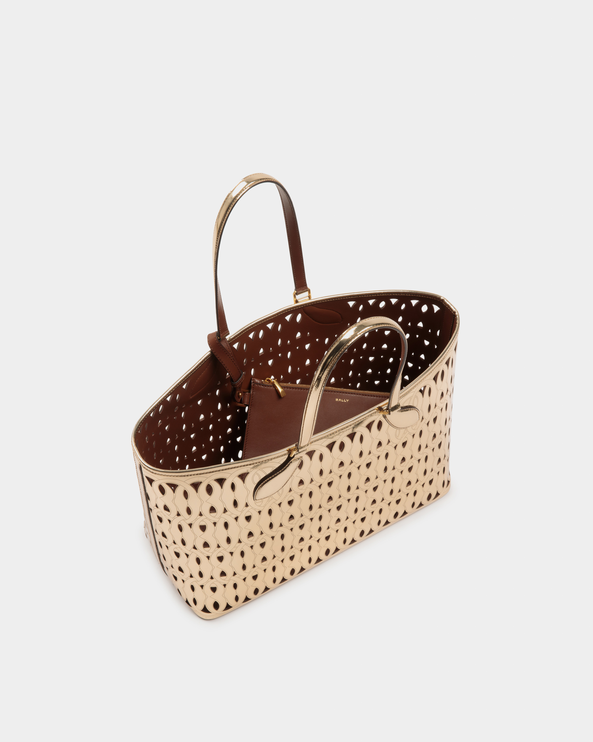 Lago Tote Bag in Patent Leather