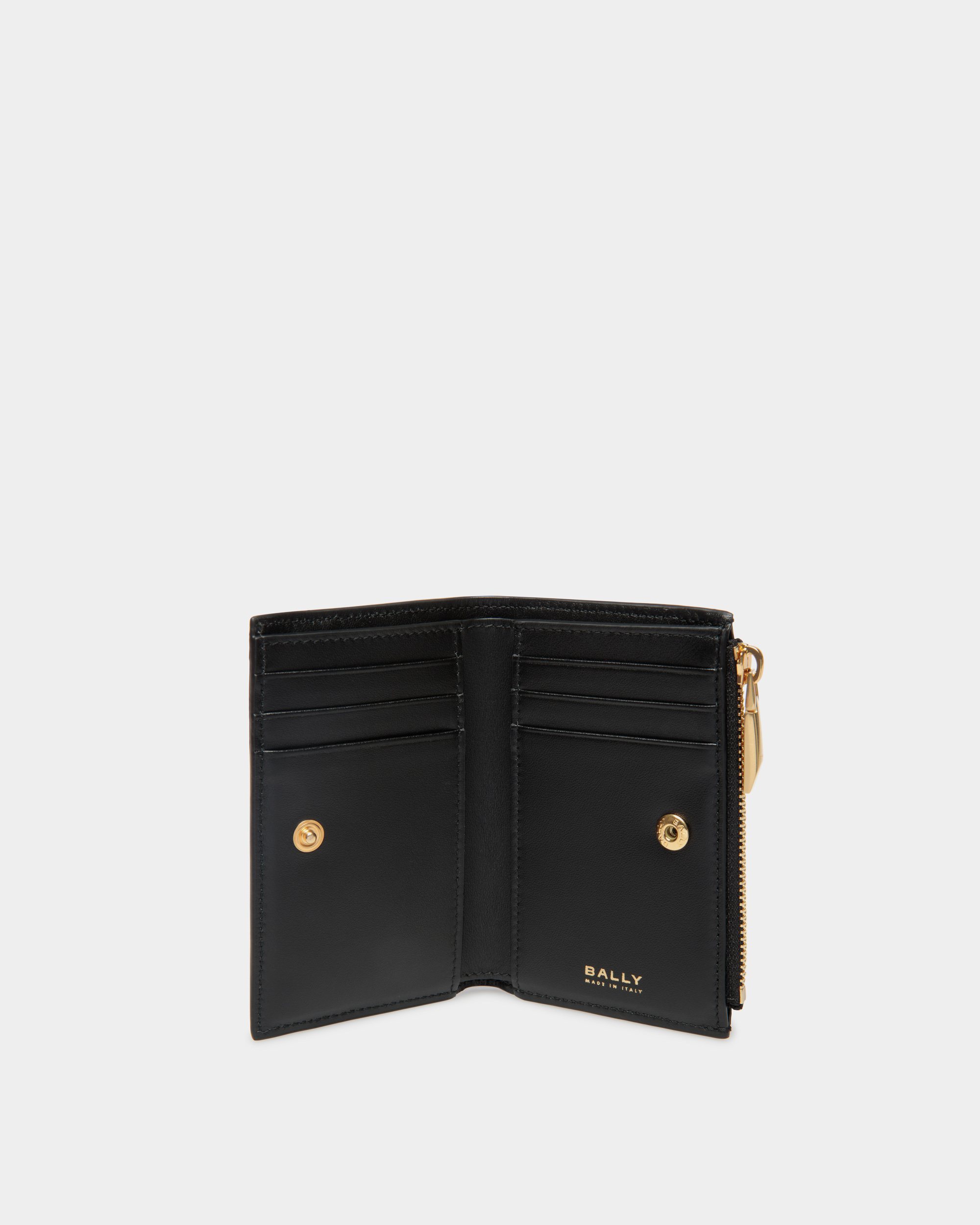 Spell Wallet in Black Leather