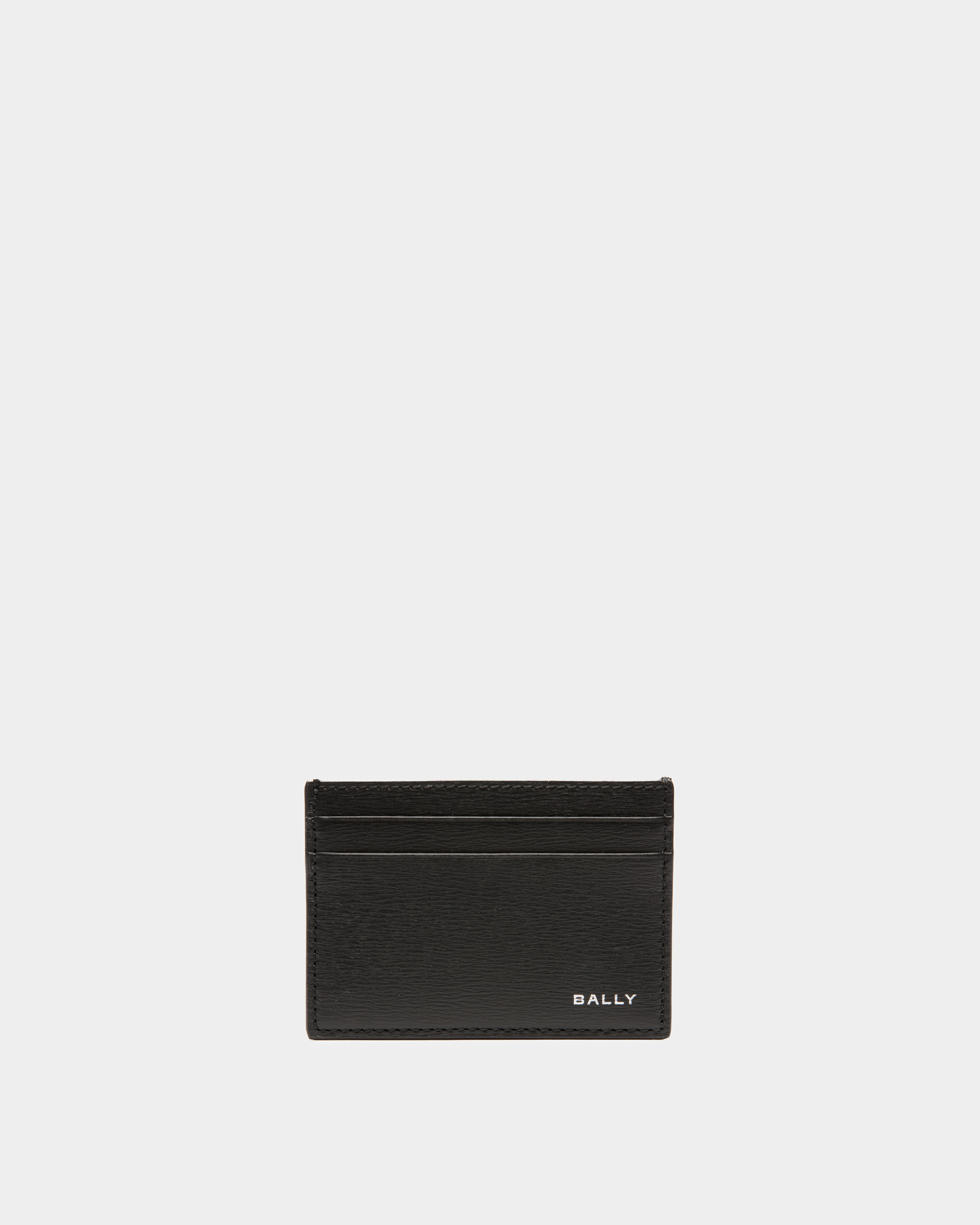Crossing Card Holder In Black Leather