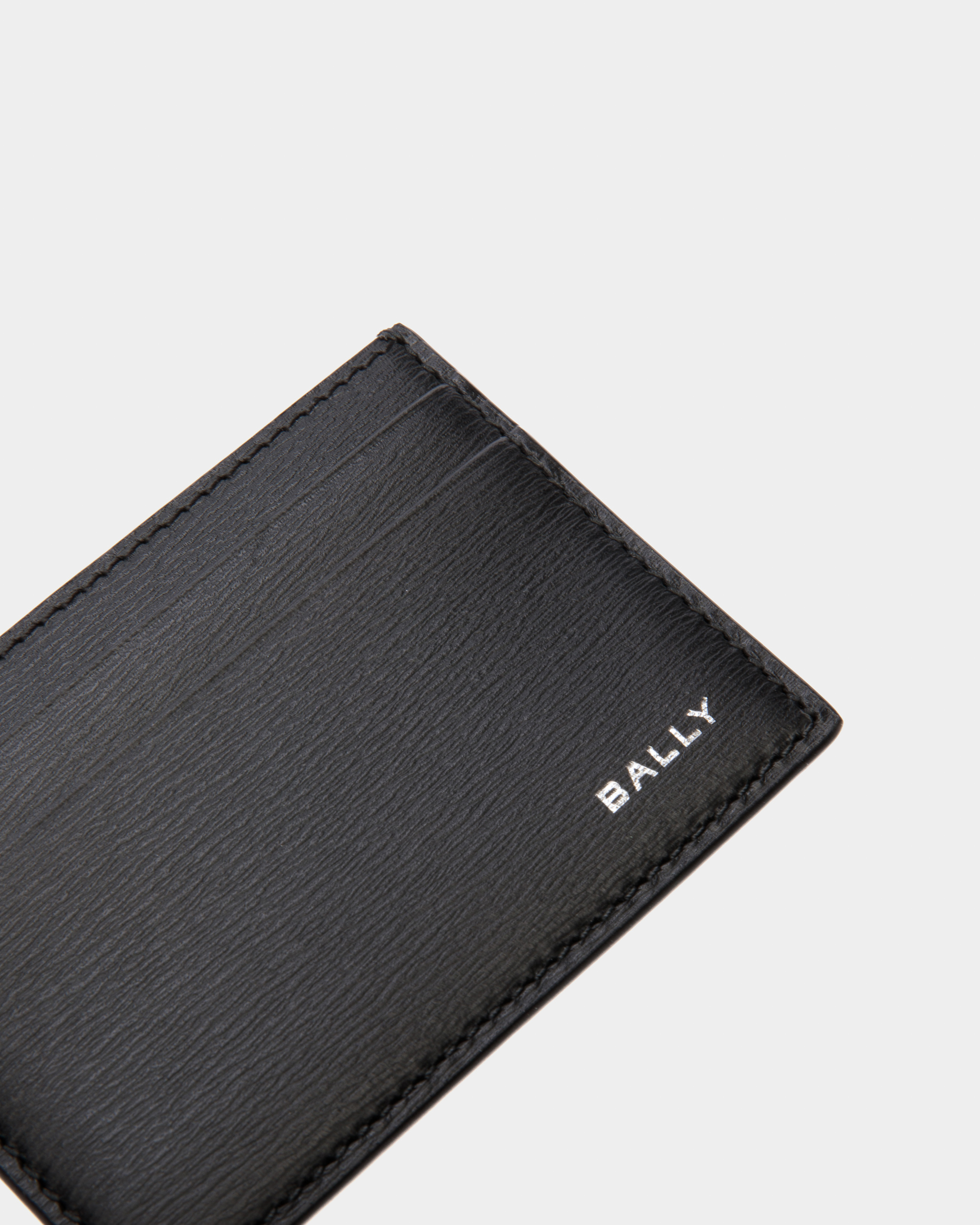 Crossing Card Holder In Black Leather