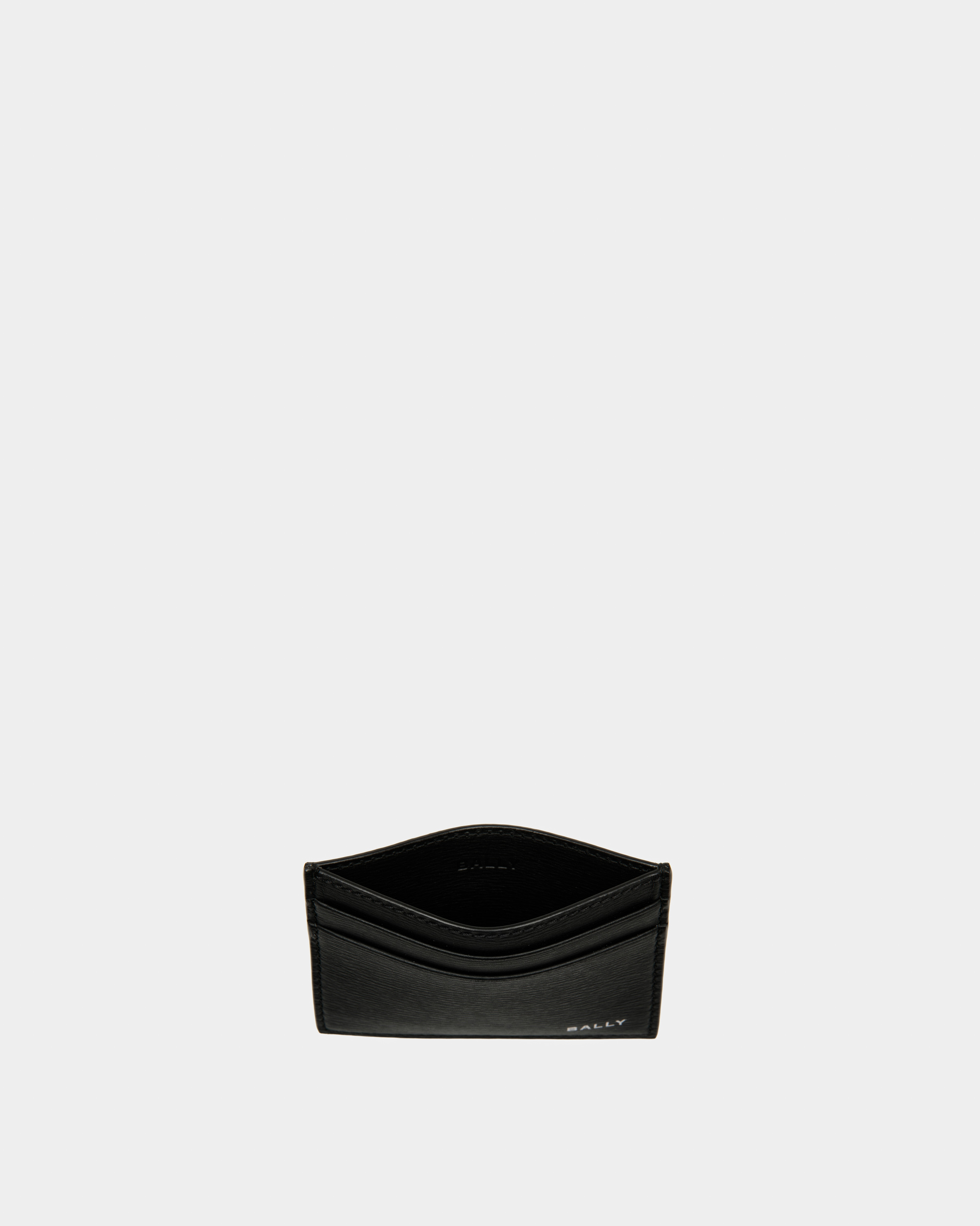 Crossing Card Holder In Black Leather