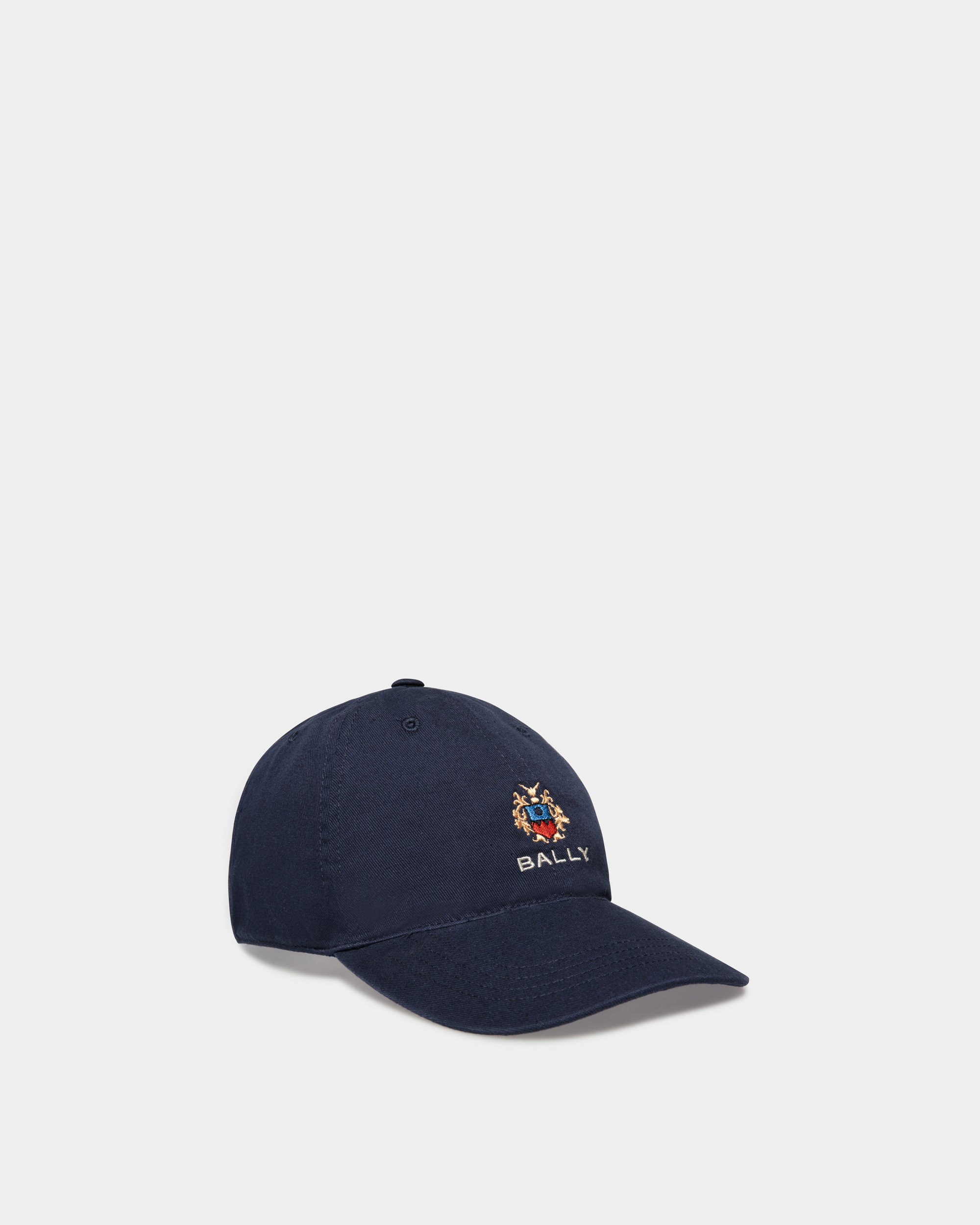 Baseball Hat in Navy Blue Cotton