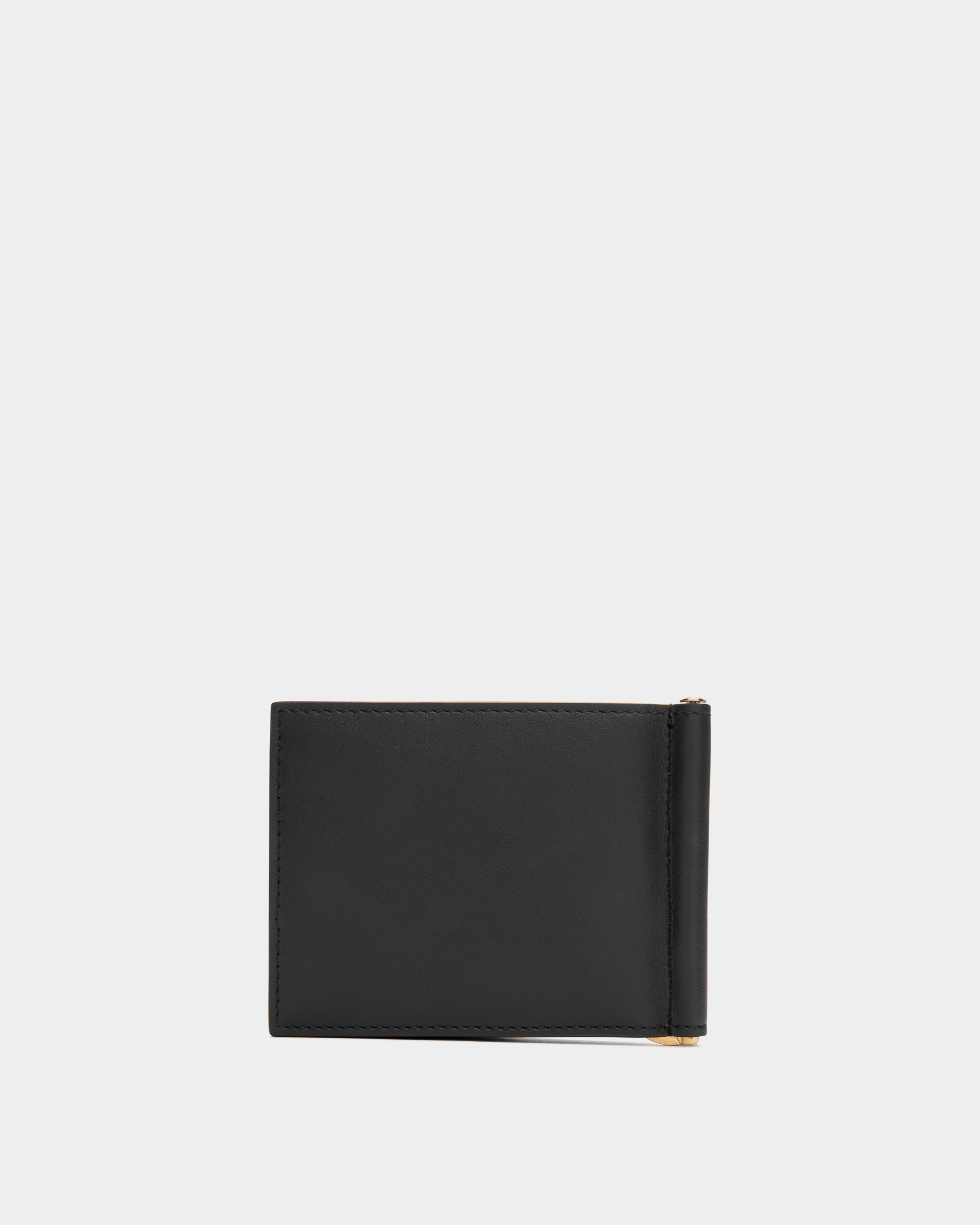 Beckett Bifold in Black Leather