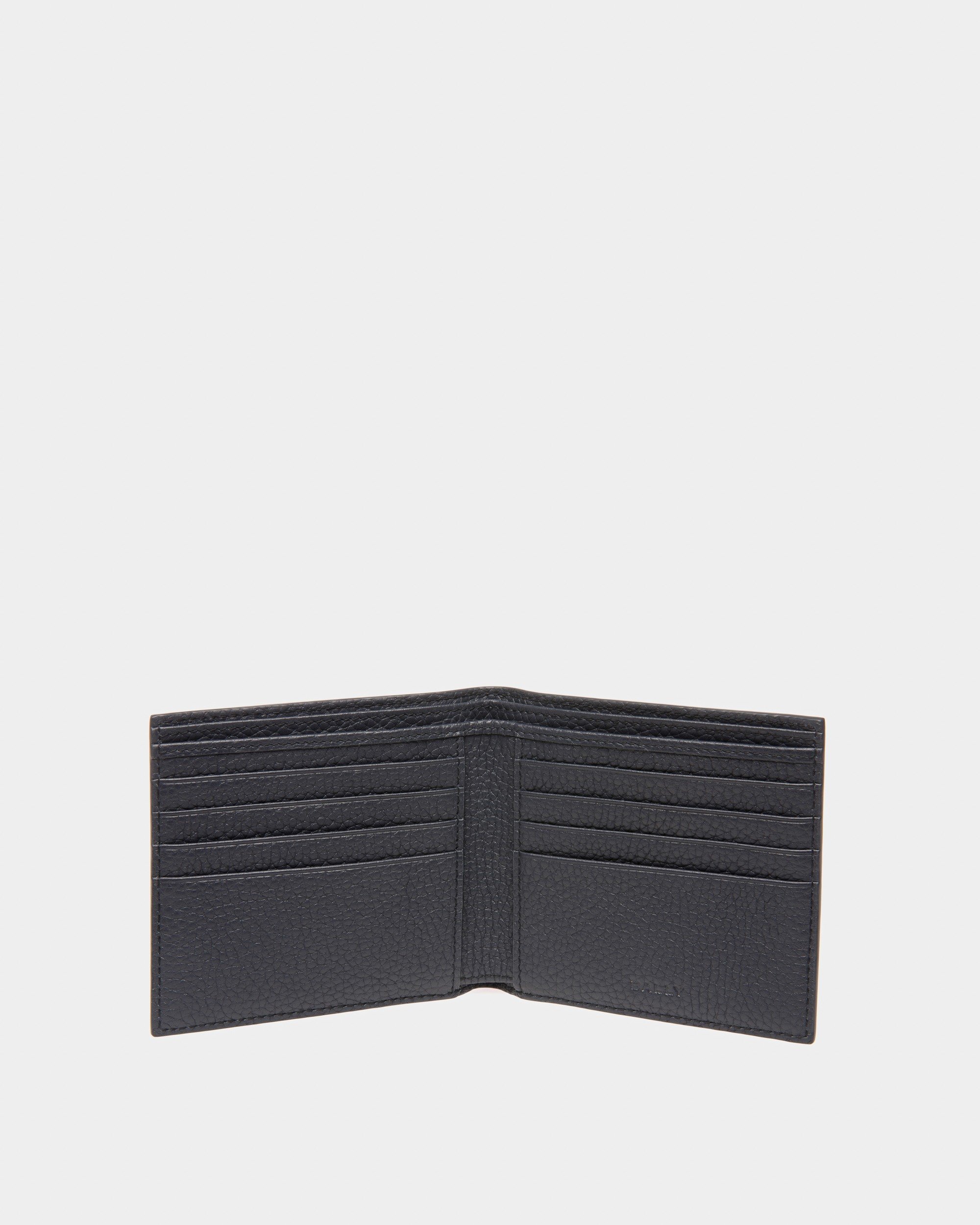 Ribbon Wallet In Midnight Leather